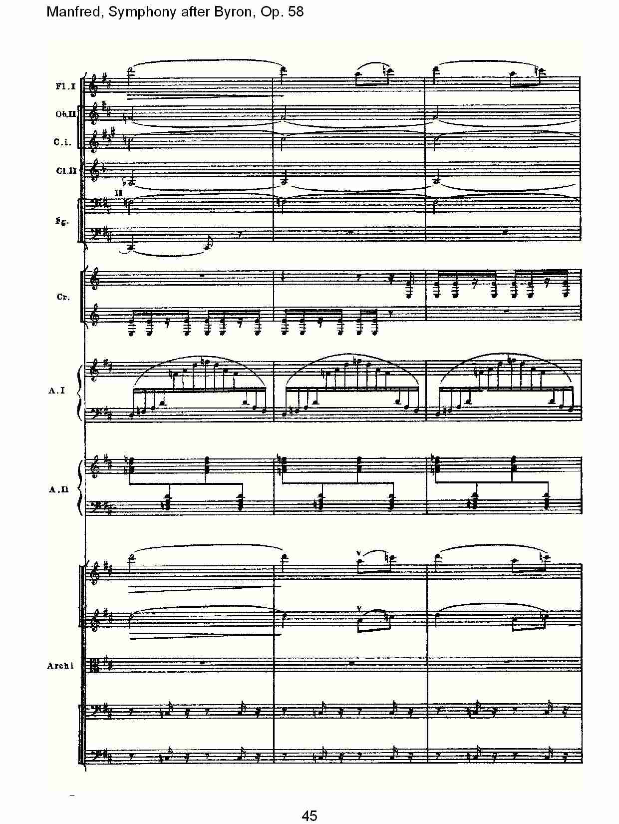 Manfred, Symphony after Byron, Op.58第二乐章（九）