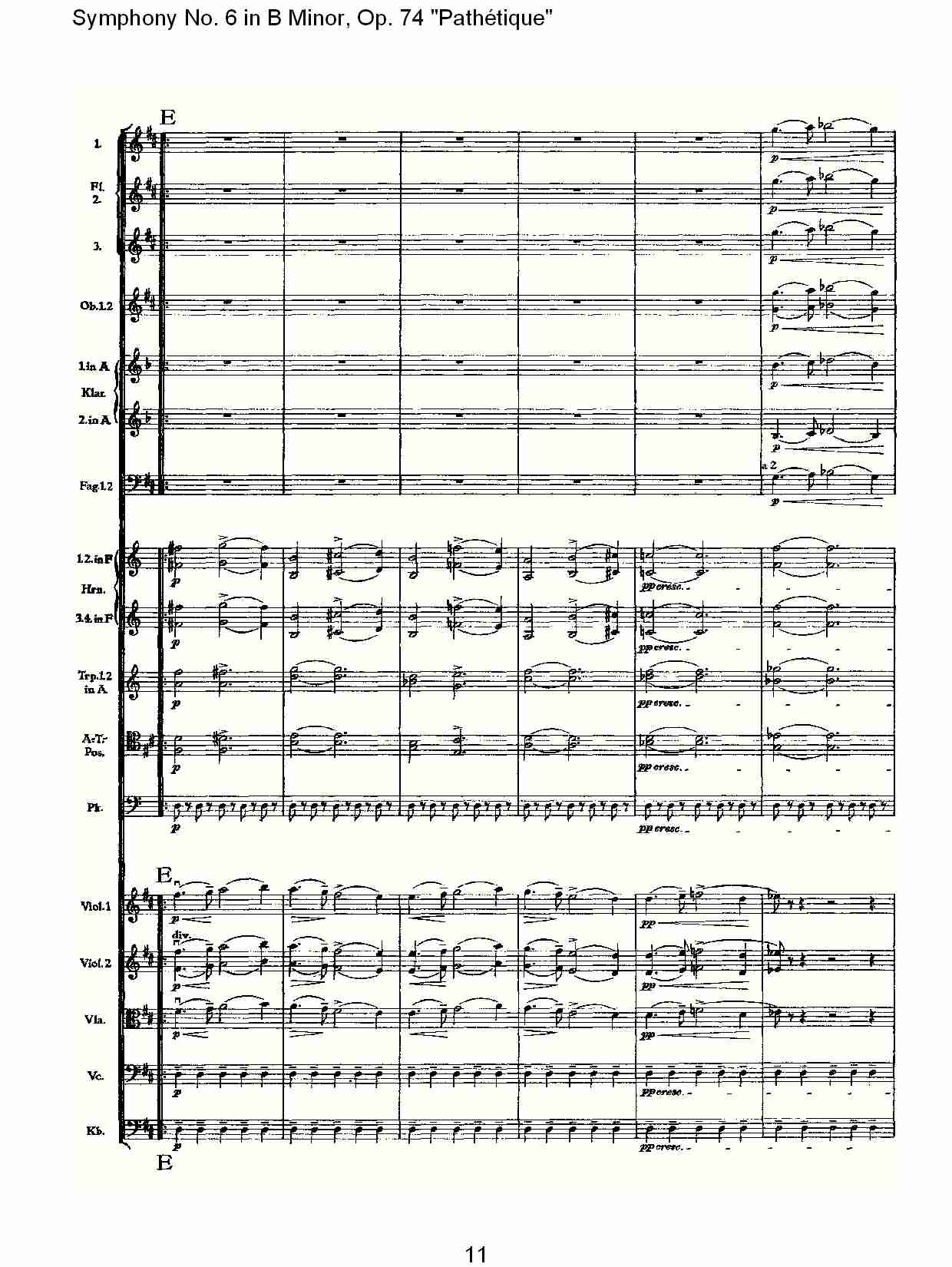 B小调第六交响曲,Op.74