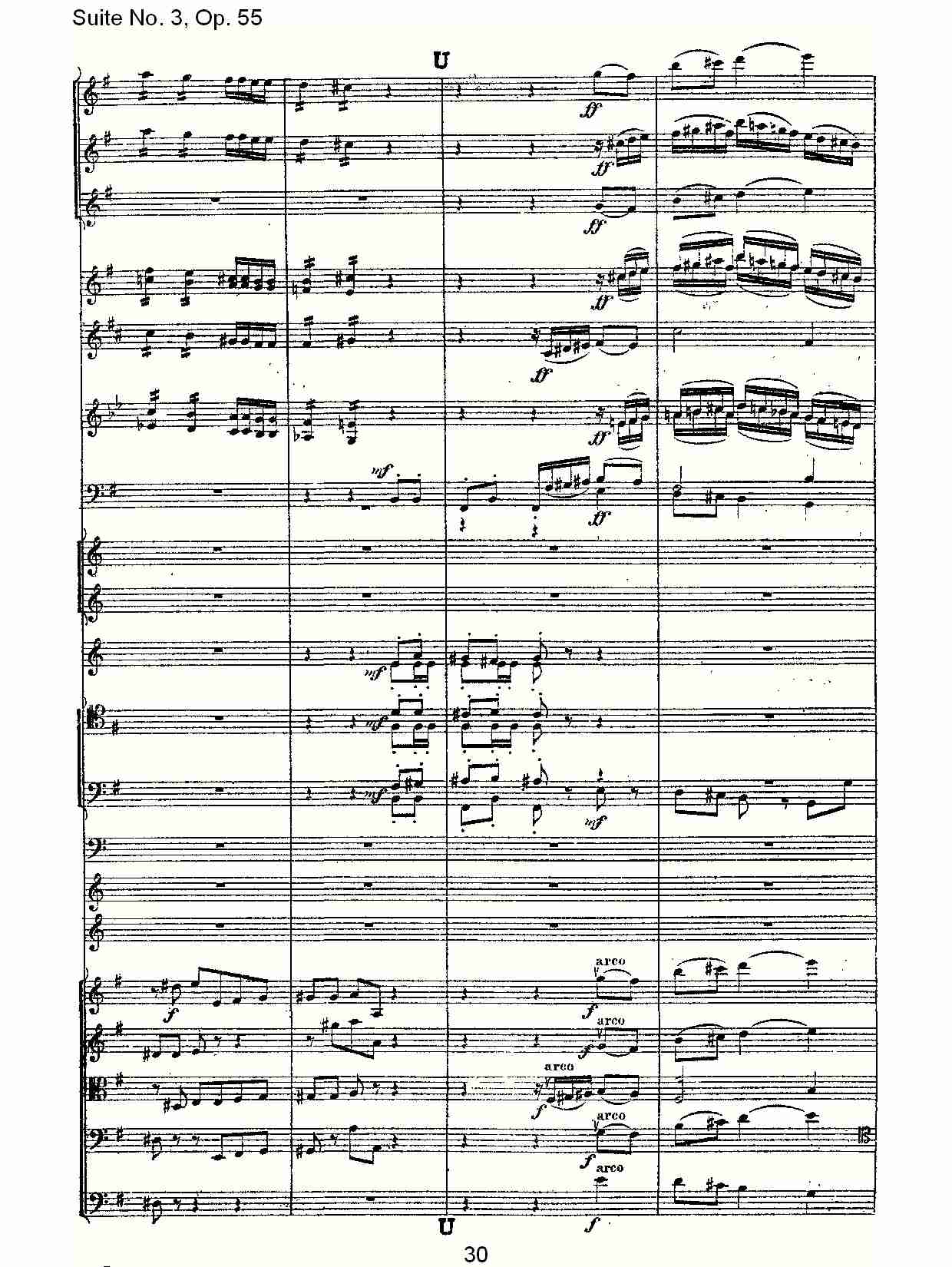 Suite No. 3, Op.55  第三套曲,Op.55第四乐章第二部（六）