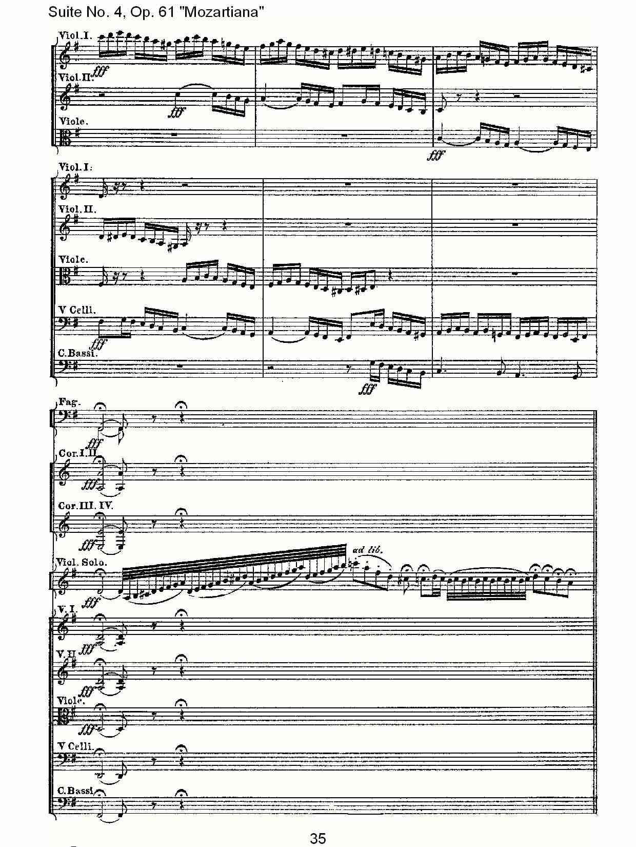 Suite No. 4, Op.61 