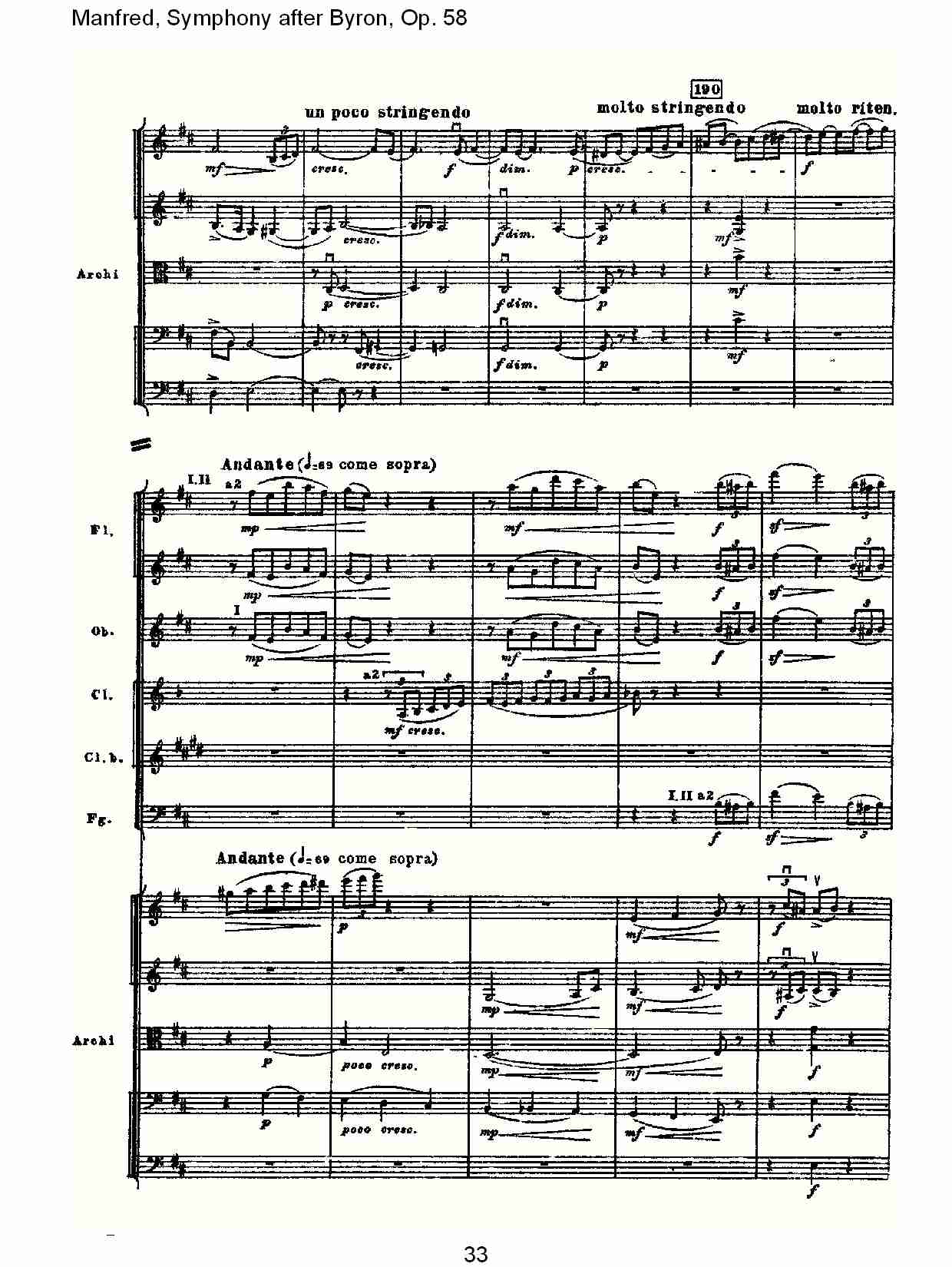 Manfred, Symphony after Byron, Op.58第一乐章（七）