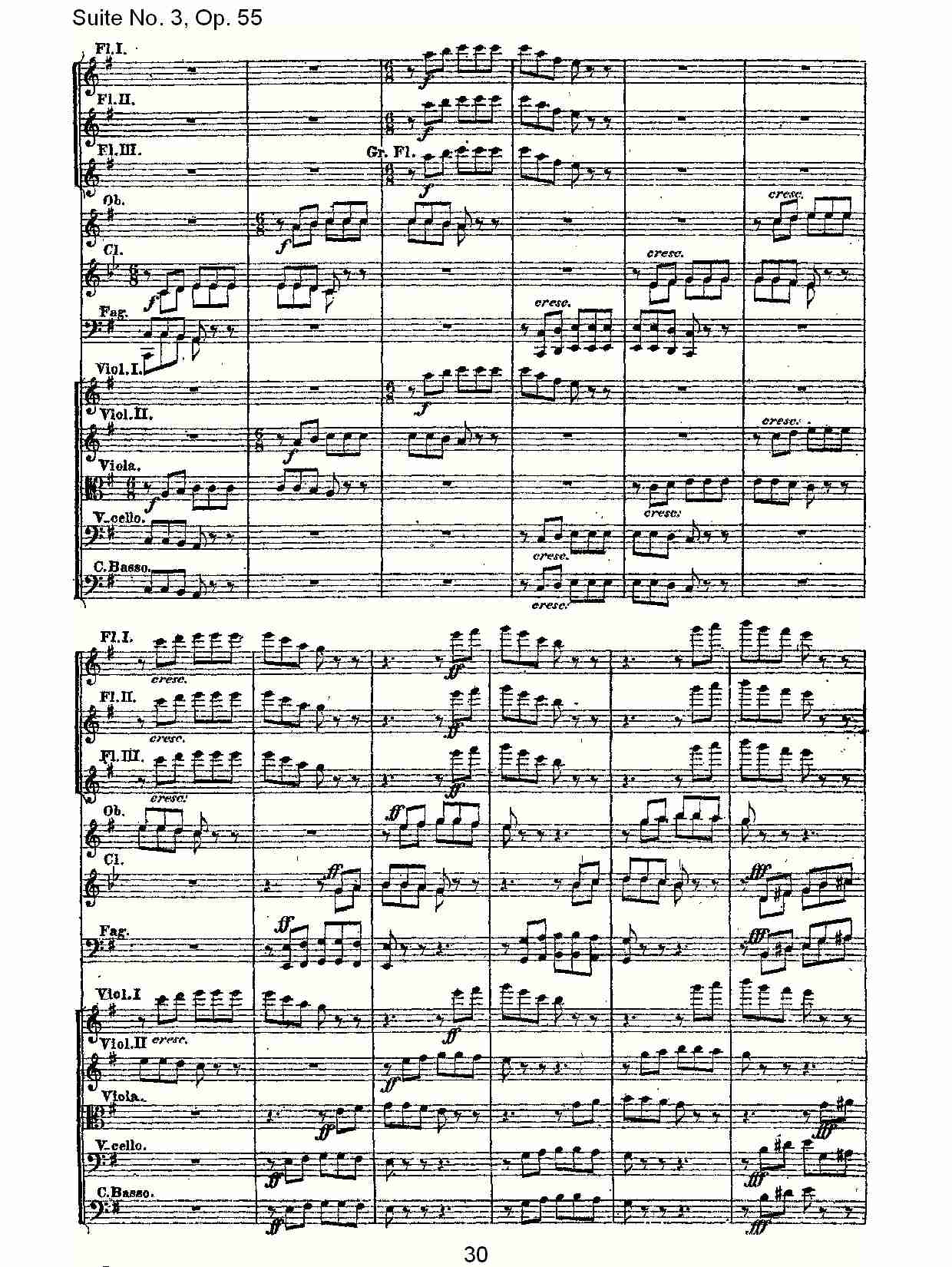 Suite No. 3, Op.55  第三套曲,Op.55第三乐章（六）