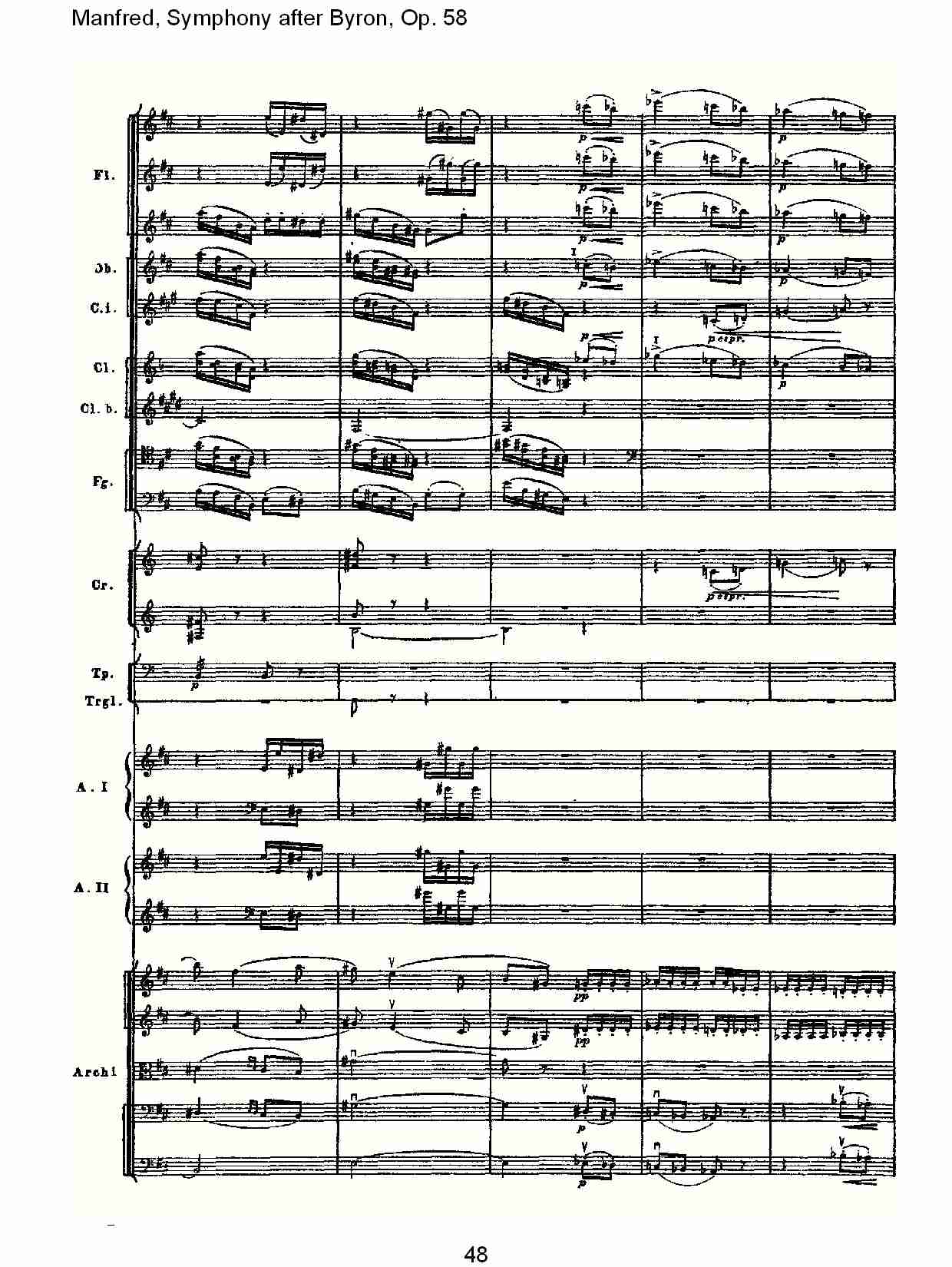 Manfred, Symphony after Byron, Op.58第二乐章（十）