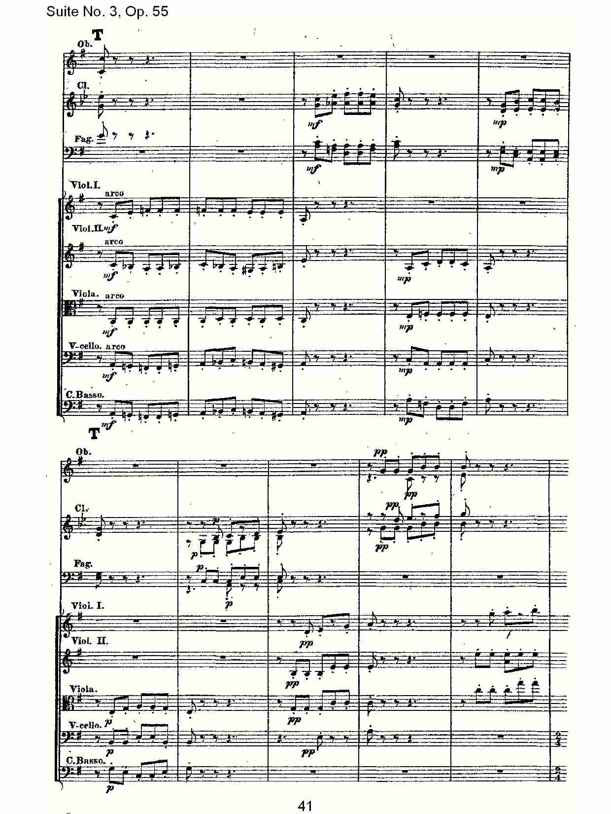 Suite No. 3, Op.55  第三套曲,Op.55第三乐章（九）