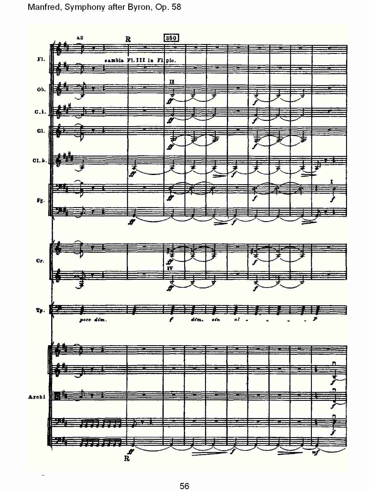 Manfred, Symphony after Byron, Op.58第二乐章（十二）