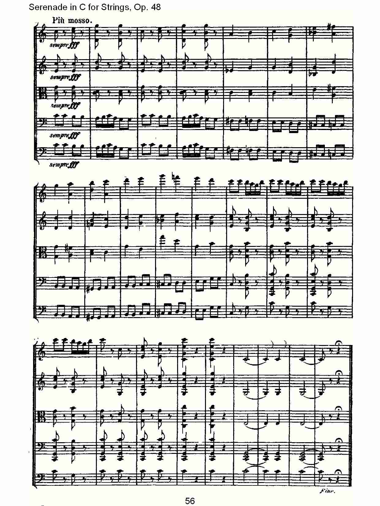 Serenade in C for Strings,Op.48C调弦乐小夜曲,Op.48（十二）
