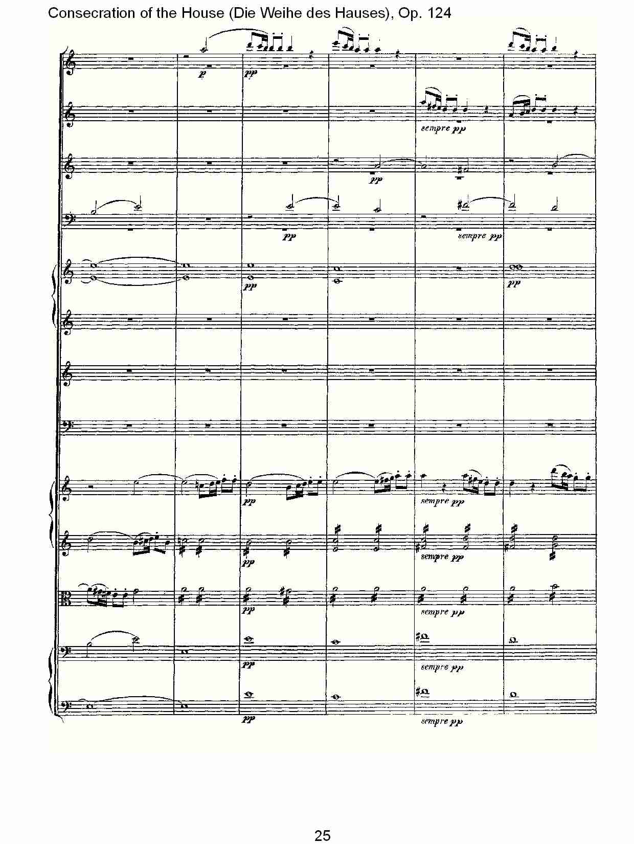(Die Weihe des Hauses), Op. 124（三）