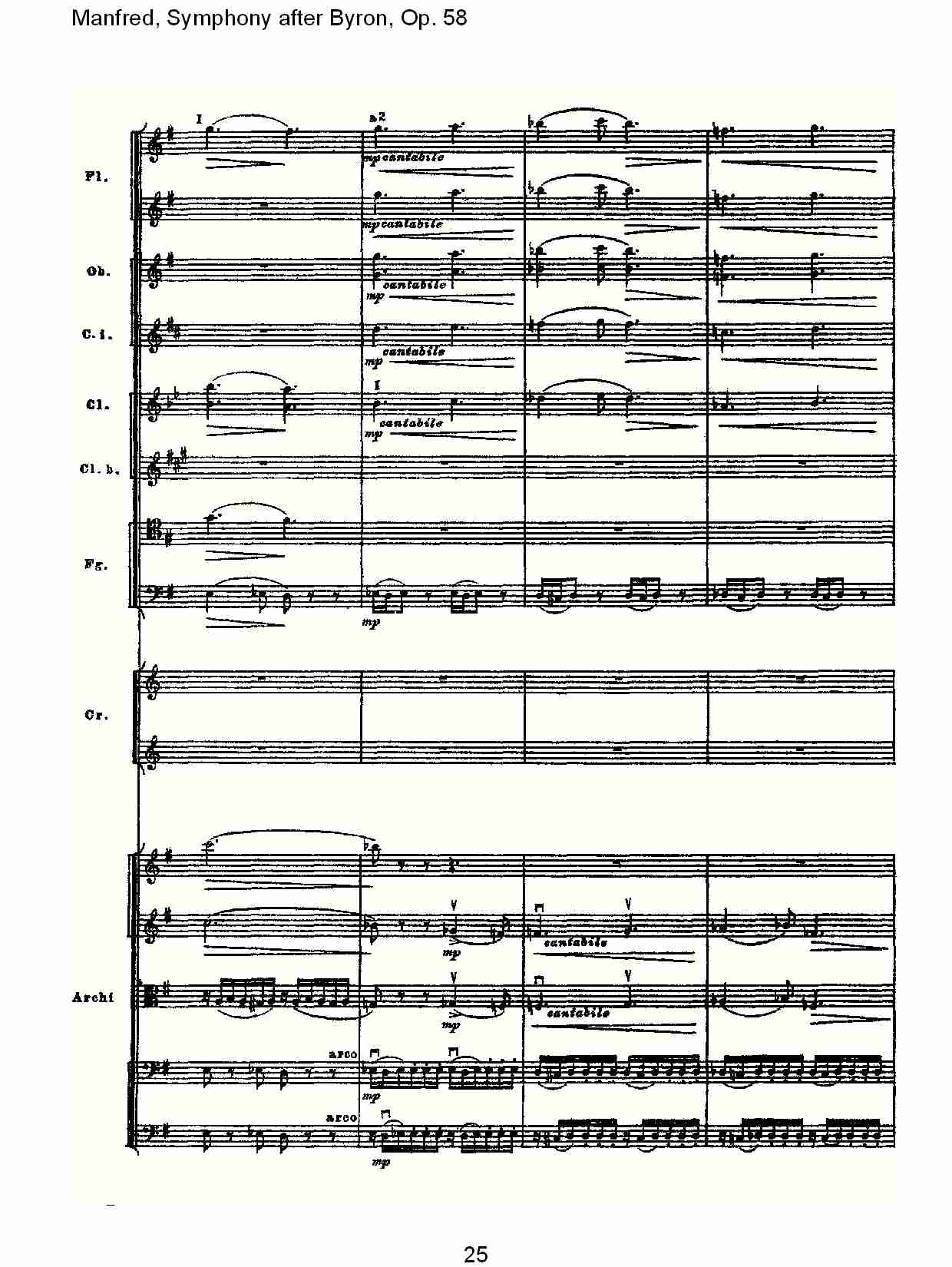 Manfred, Symphony after Byron, Op.58第三乐章（五）