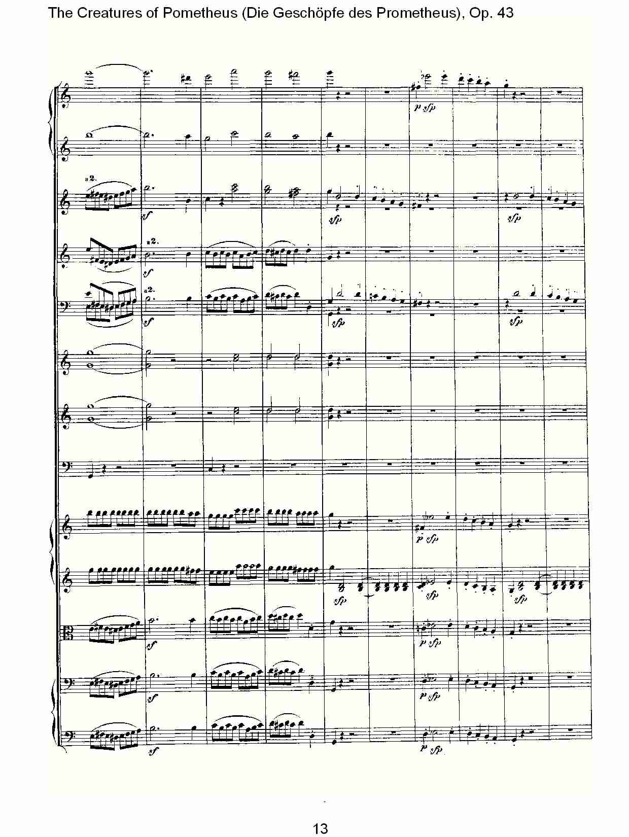 The Creatures of Pometheus Op.43（二）
