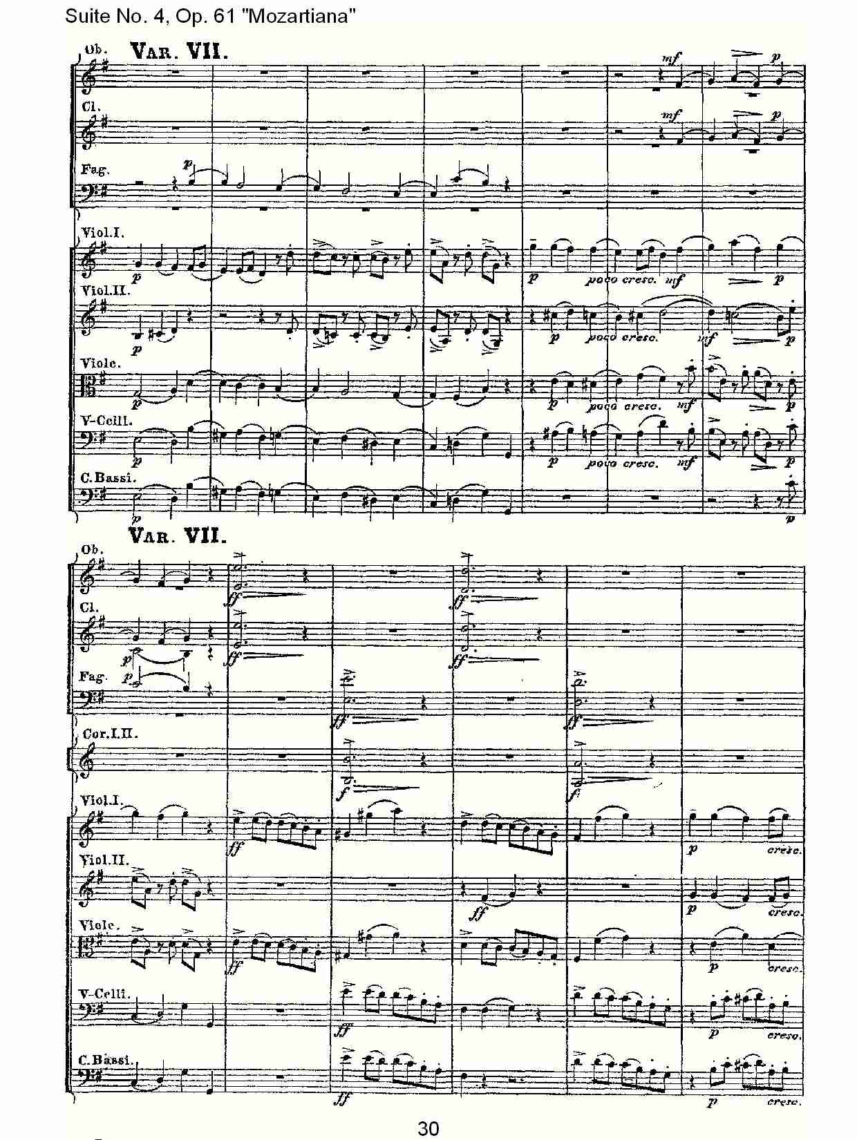 Suite No. 4, Op.61 