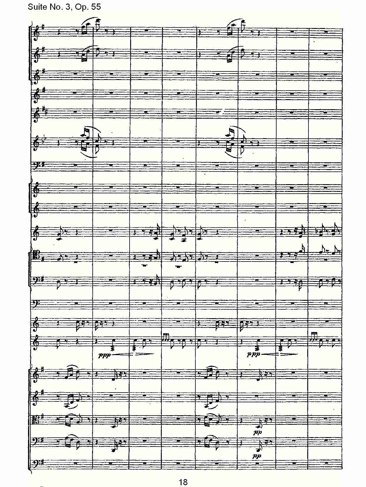 Suite No. 3, Op.55  第三套曲,Op.55第三乐章（四）