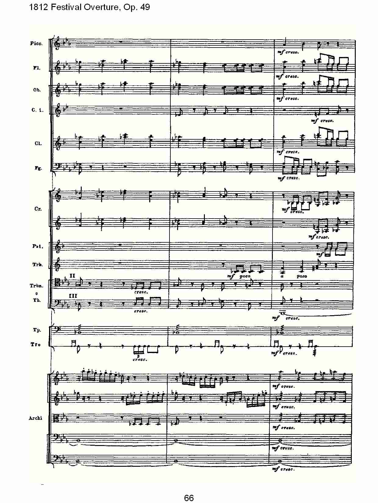 1812 Festival Overture,Op.49  1812欢庆序曲,Op.49（十四）