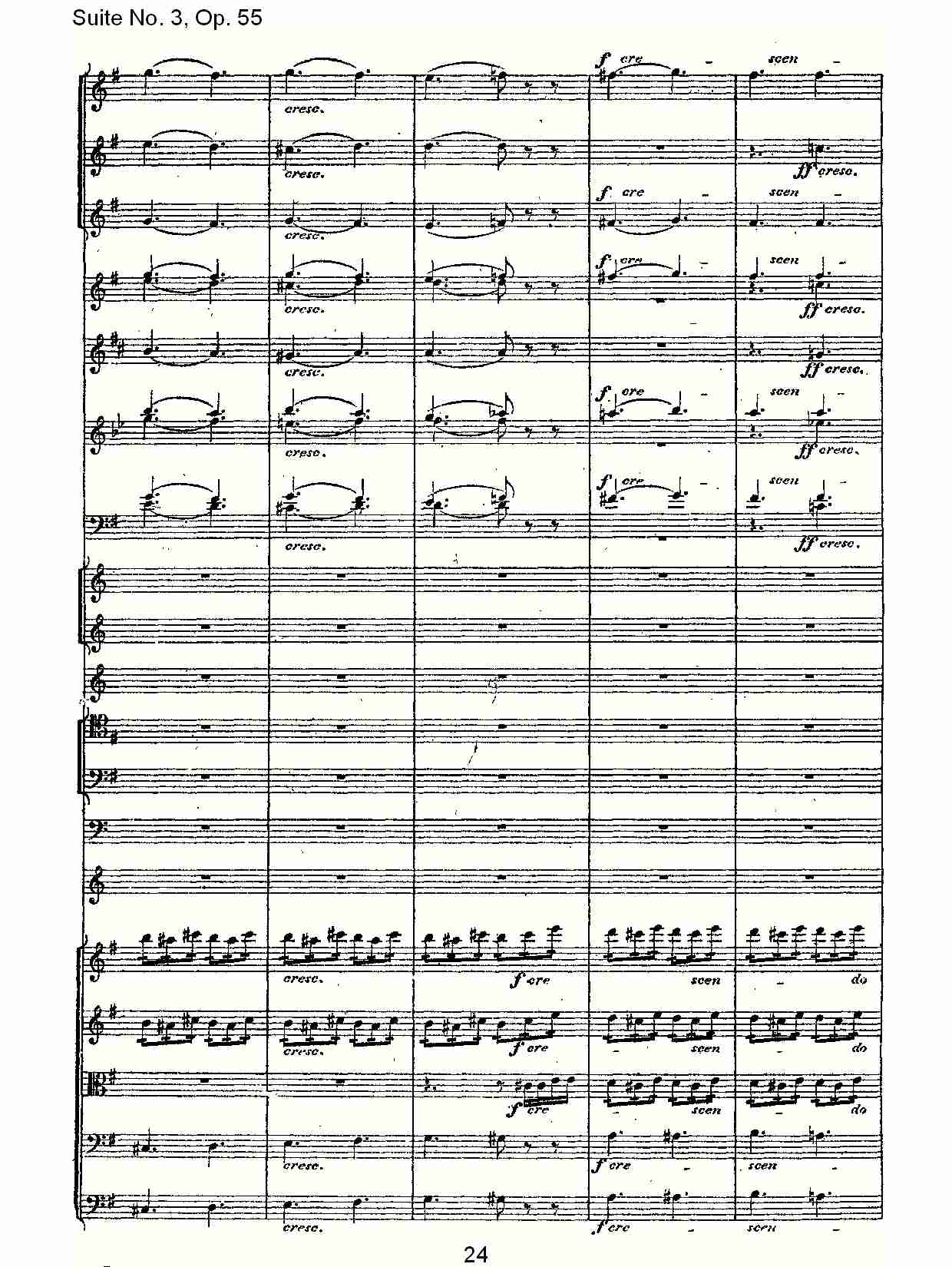 Suite No. 3, Op.55  第三套曲,Op.55第四乐章第一部（五）