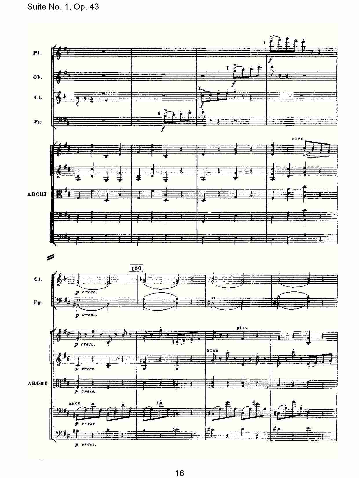 Suite No.1, Op.43   第一套曲,Op.43第六乐章（四）