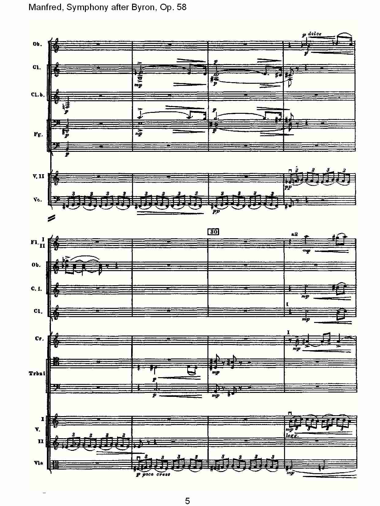 Manfred, Symphony after Byron, Op.58第一乐章（一）