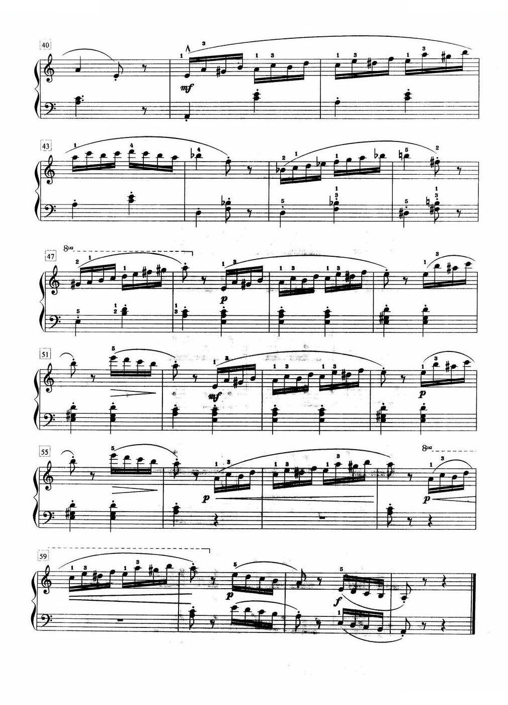 练习曲（四级B.1.）