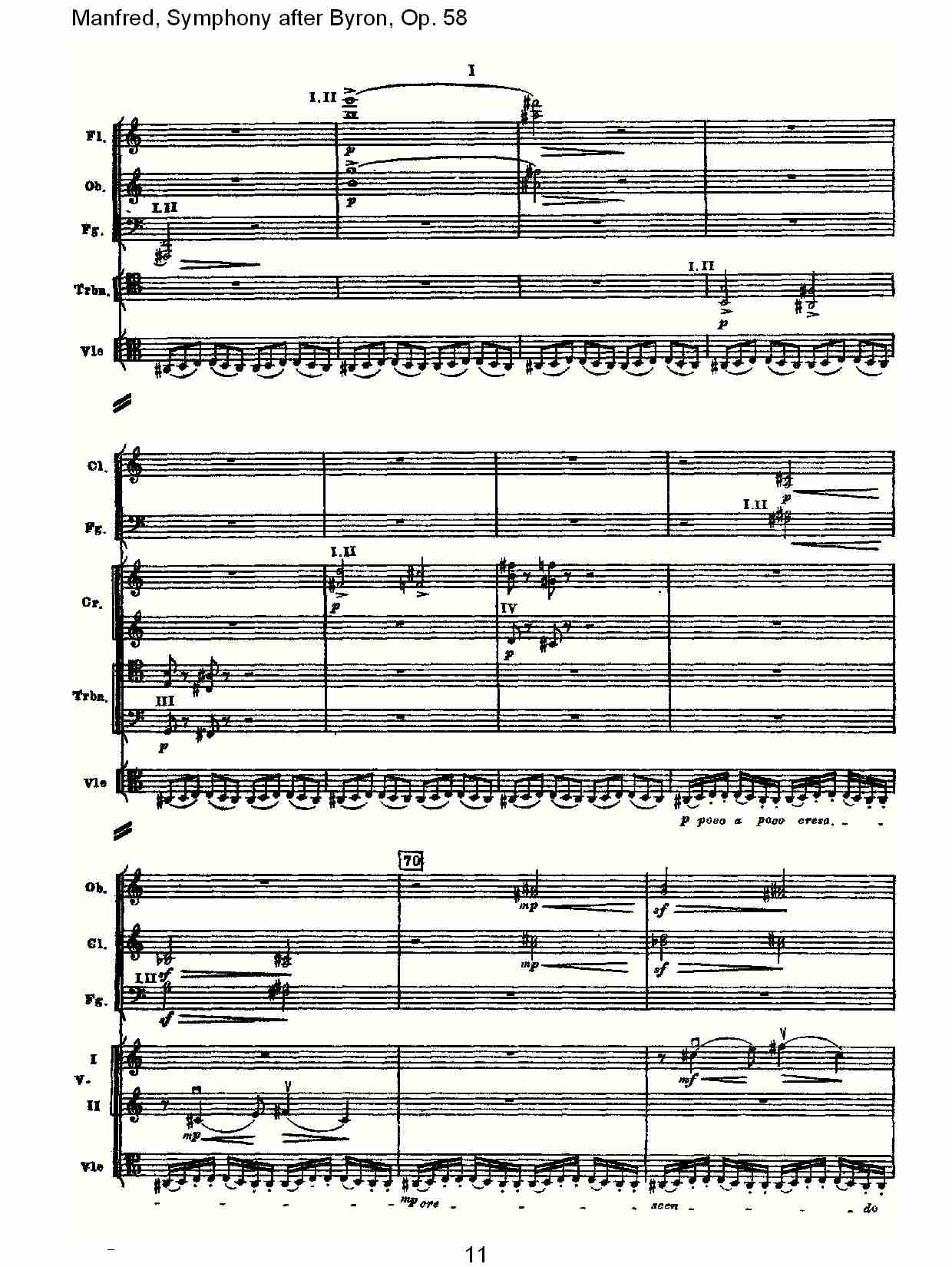 Manfred, Symphony after Byron, Op.58第一乐章（三）