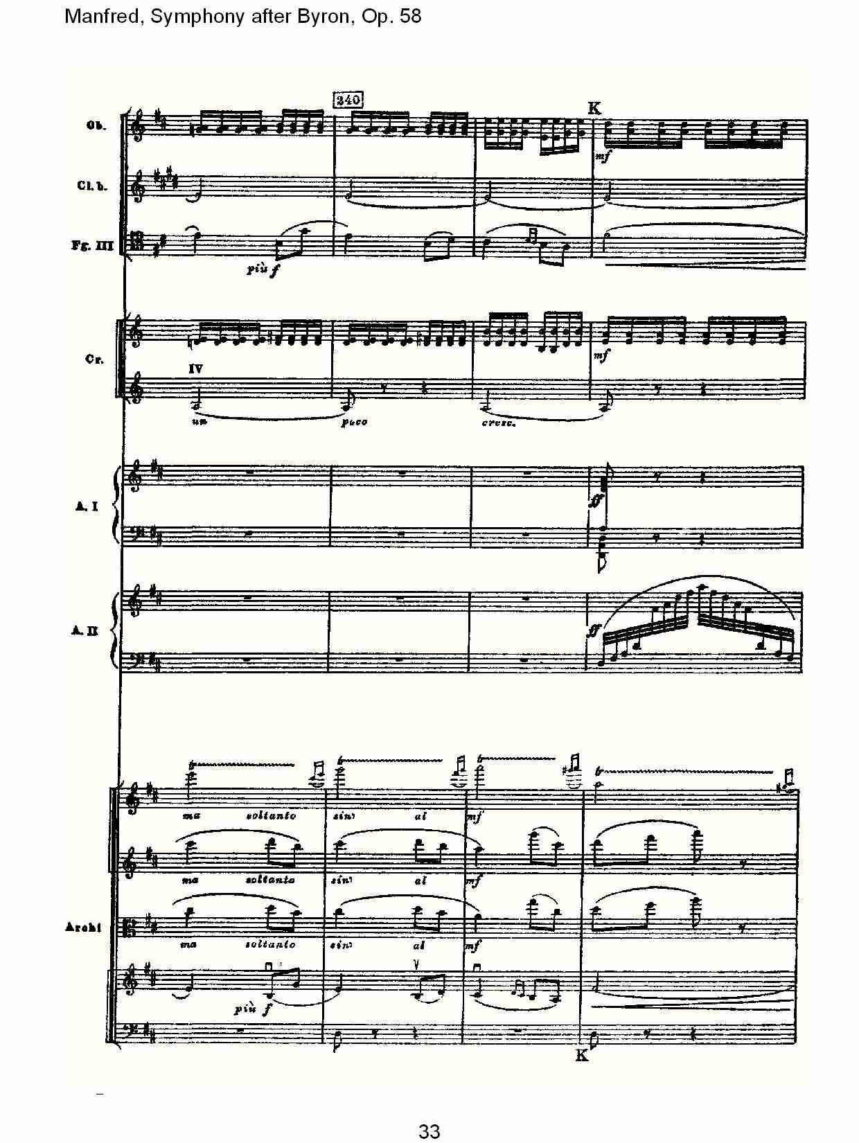 Manfred, Symphony after Byron, Op.58第二乐章（七）