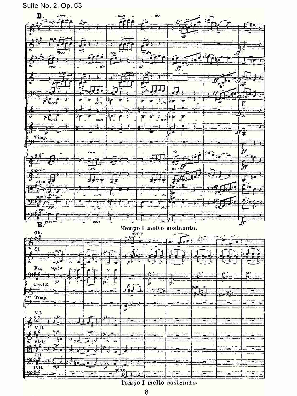 Suite No. 2, Op.53  第二套曲,Op.53第二乐章（二）