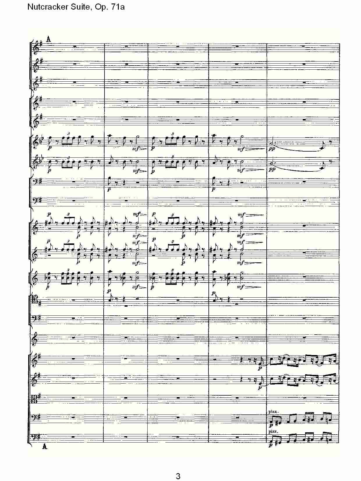 Nutcracker Suite, Op.71a   胡桃铗套曲，Op.71a第二乐章（一）