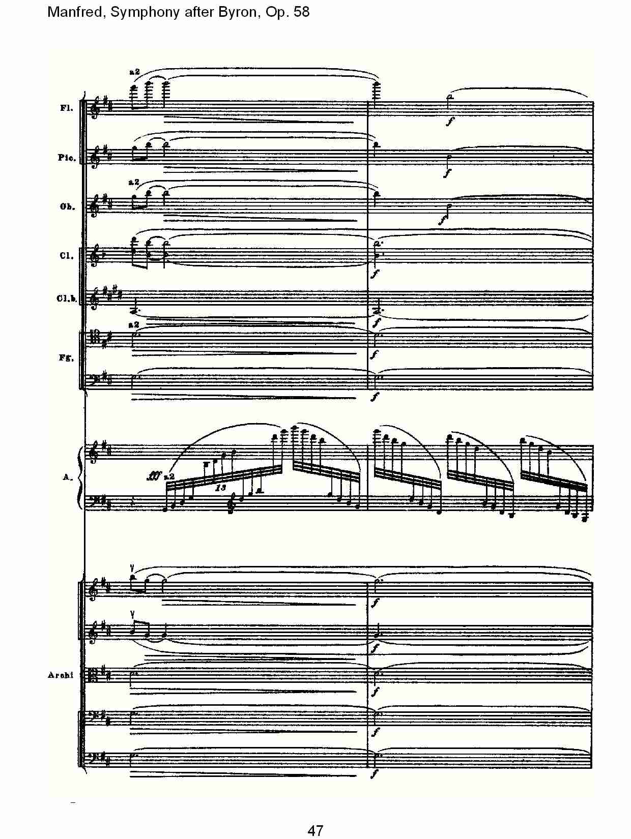 Manfred, Symphony after Byron, Op.58第一乐章（十）