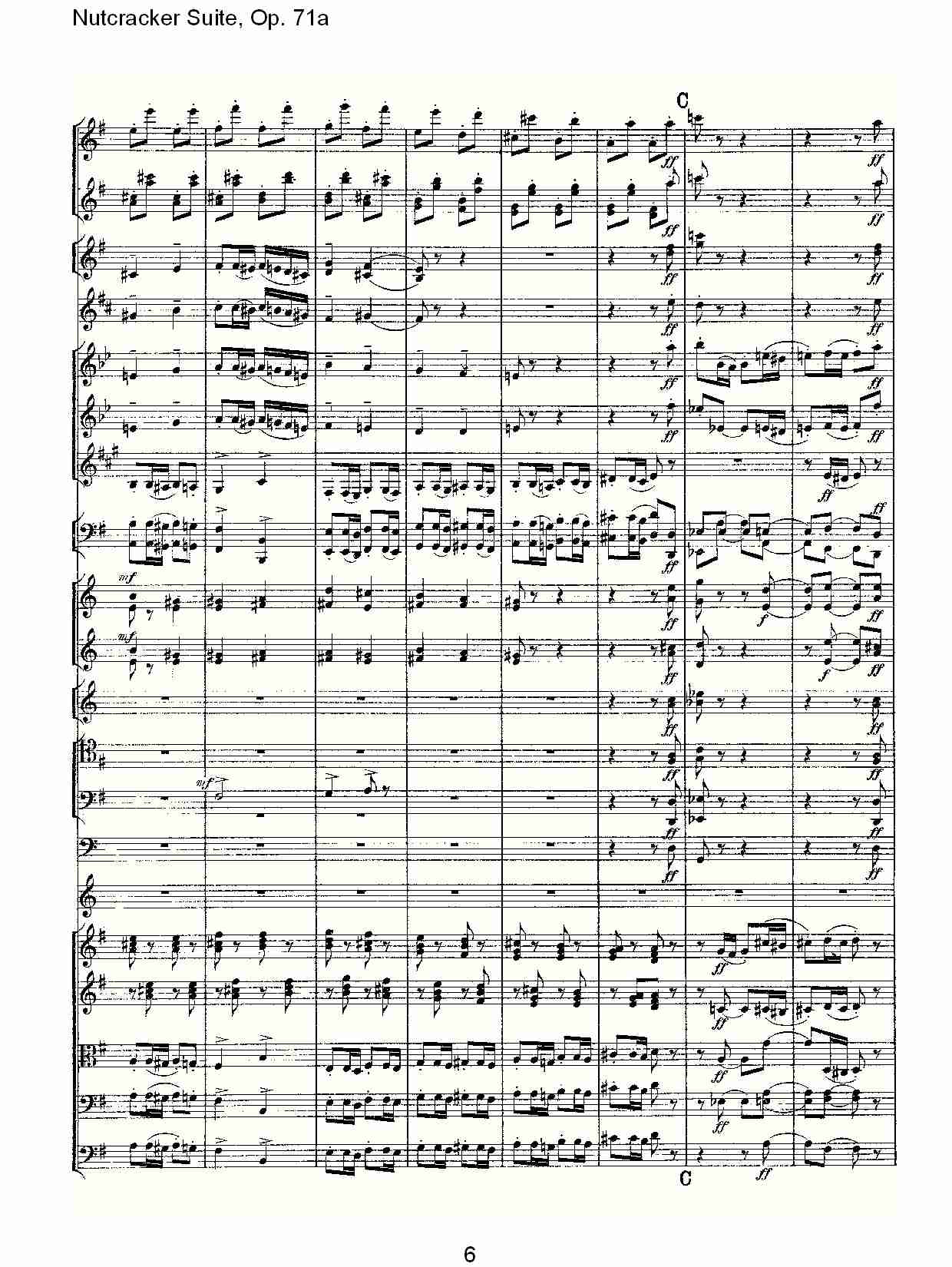 Nutcracker Suite, Op.71a   胡桃铗套曲，Op.71a第四乐章（二）