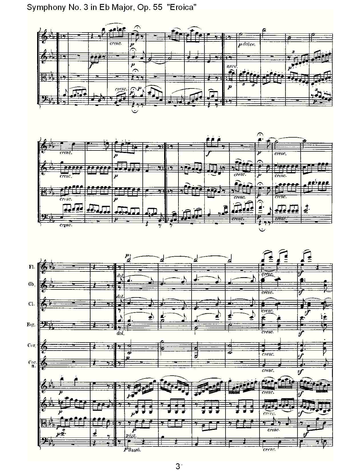 英雄交响曲即降E大调第三交响曲第四乐章