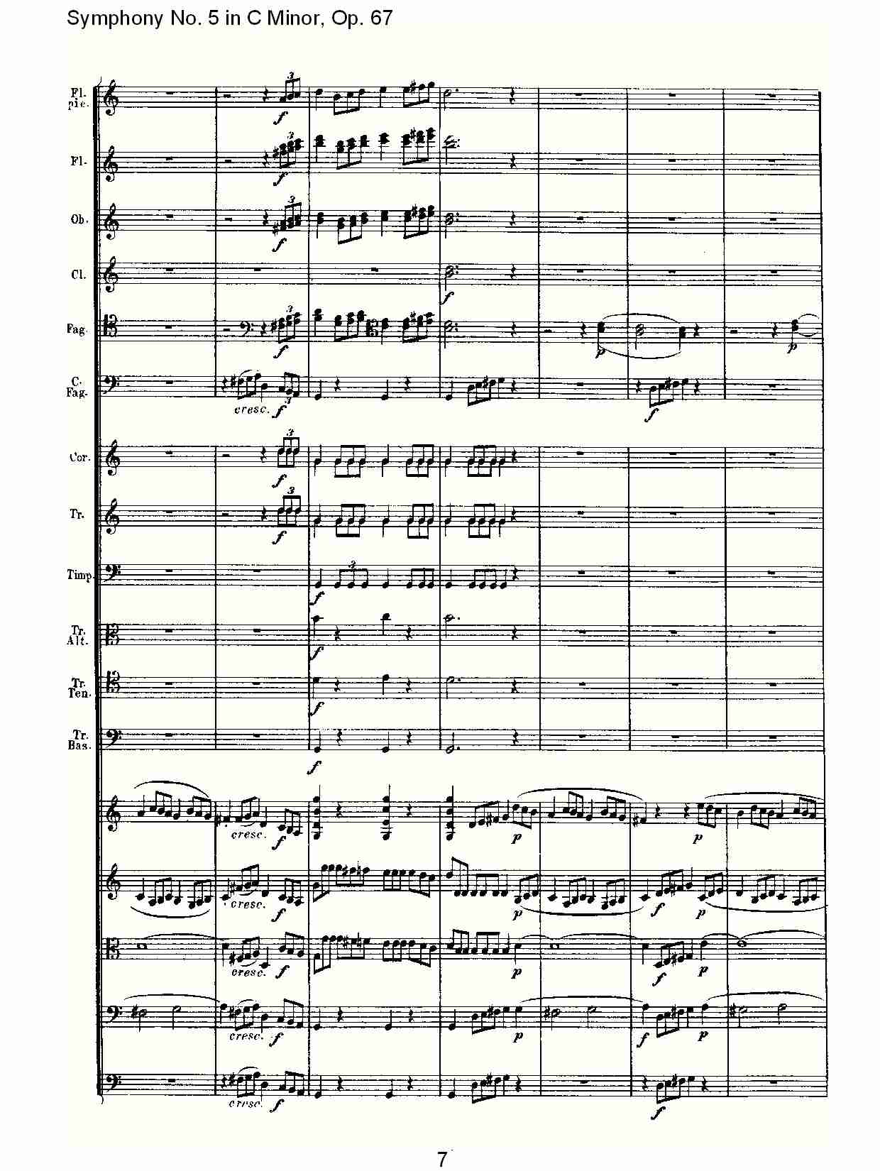 C大调第五交响曲 Op.67 第四乐章