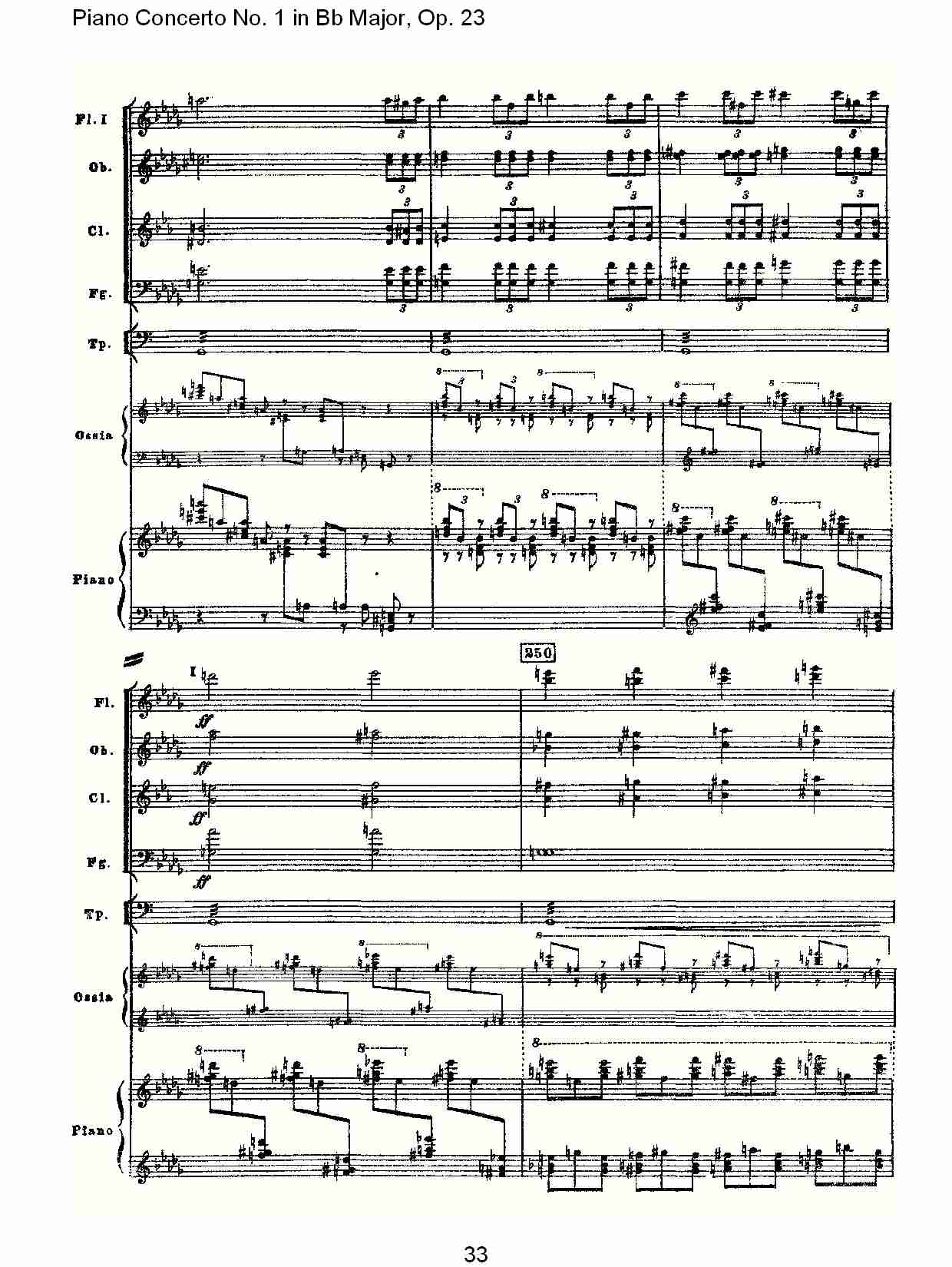 Bb大调第一钢琴协奏曲,Op.23第一乐章第一部（七）