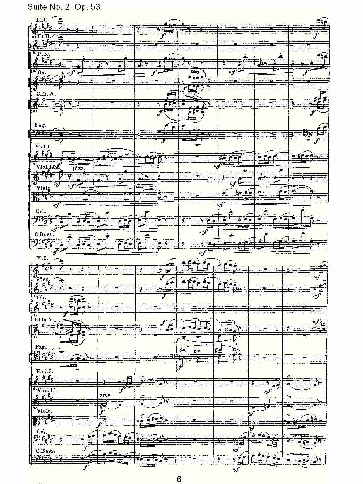Suite No. 2, Op.53  第二套曲,Op.53第三乐章（二）