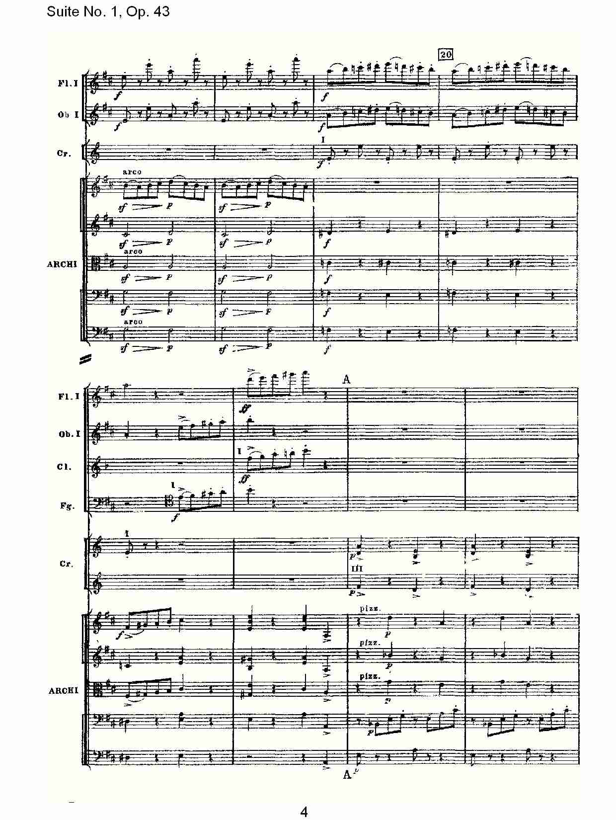 Suite No.1, Op.43   第一套曲,Op.43第六乐章（一）