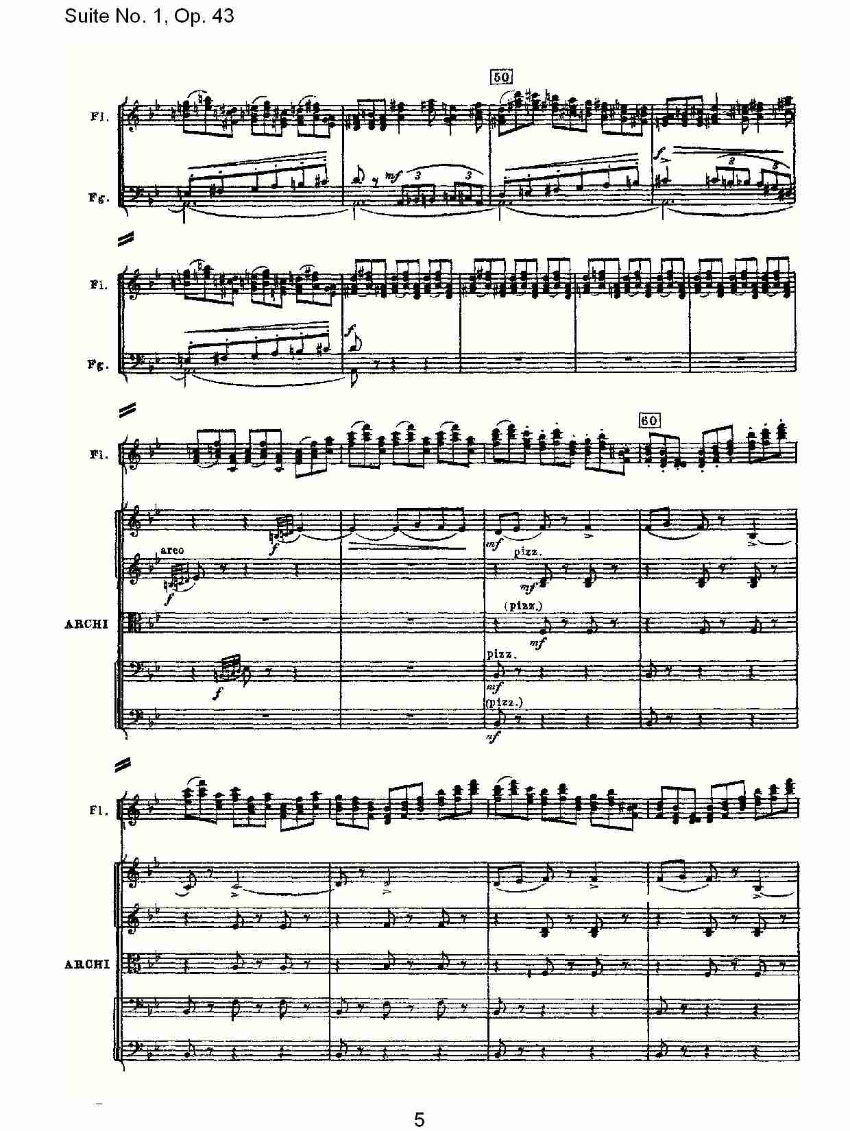 Suite No.1, Op.43   第一套曲,Op.43第二乐章（一）