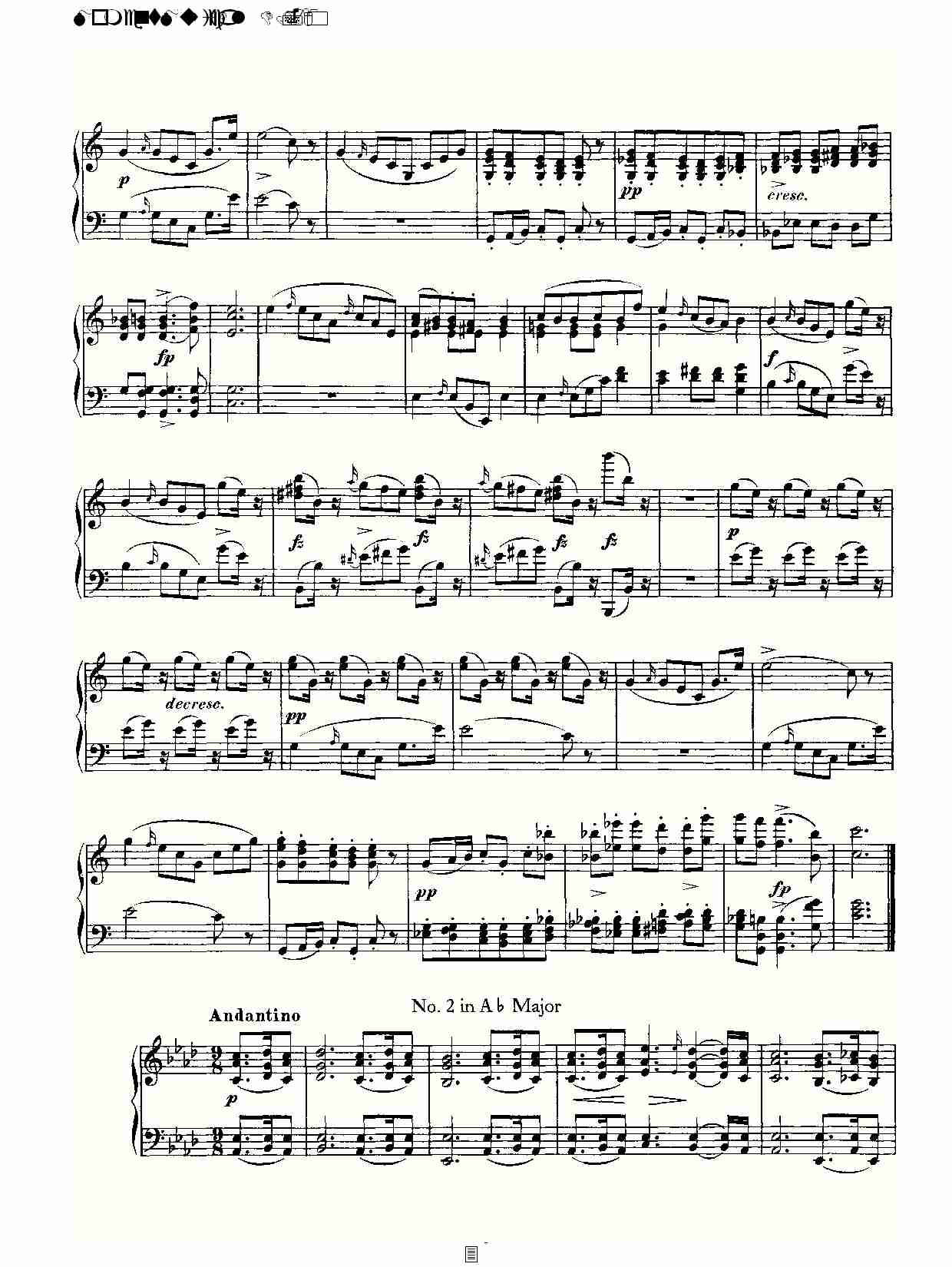 Moment Musicals D.780（一）