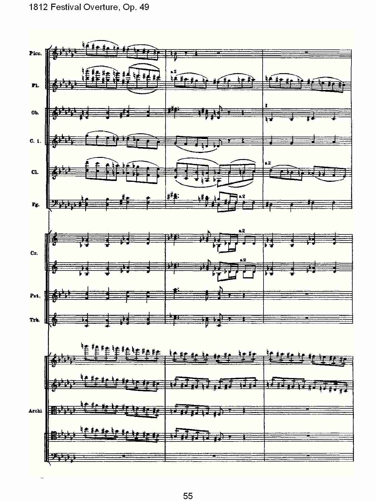 1812 Festival Overture,Op.49  1812欢庆序曲,Op.49（十一）