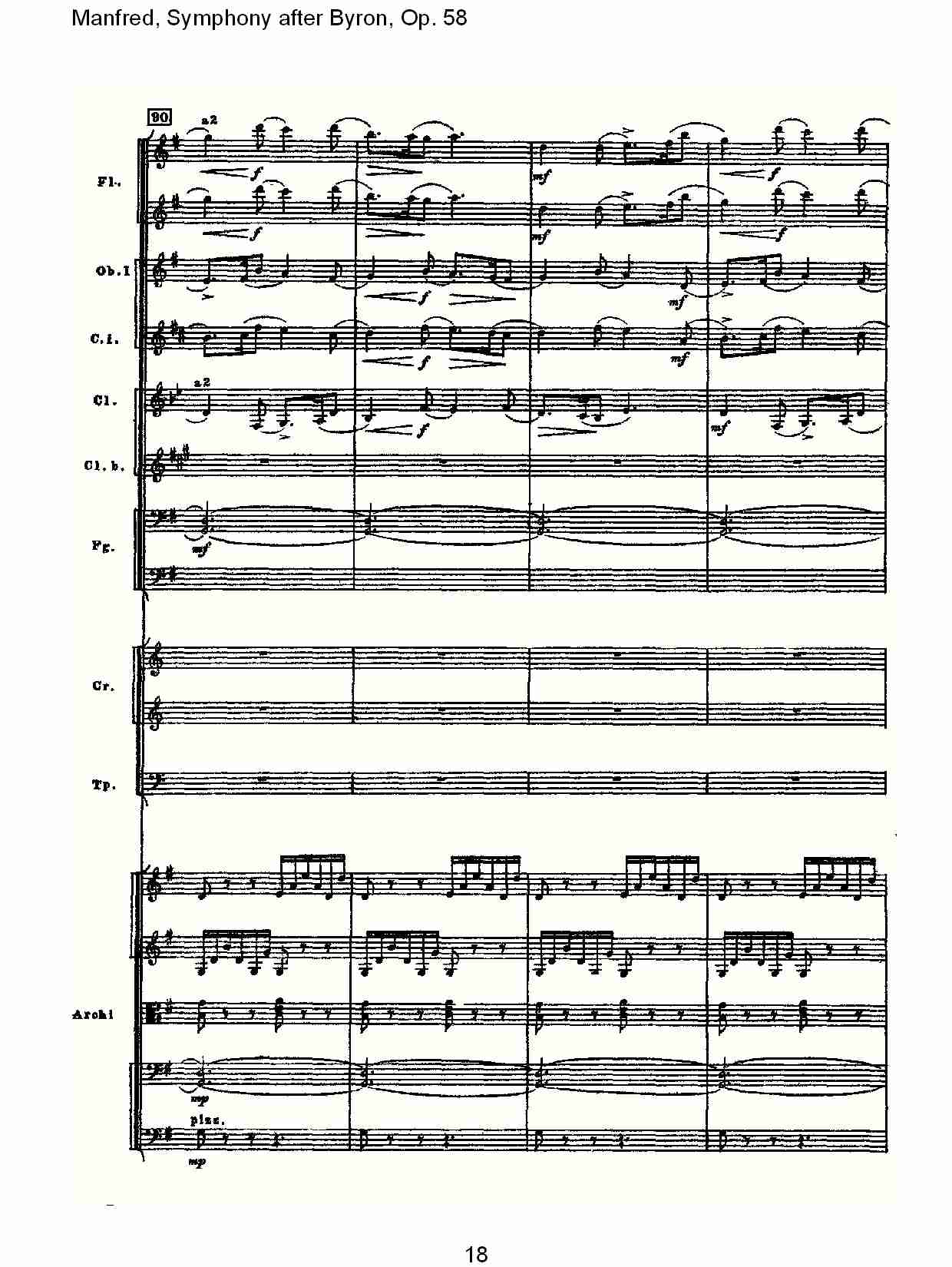 Manfred, Symphony after Byron, Op.58第三乐章（四）