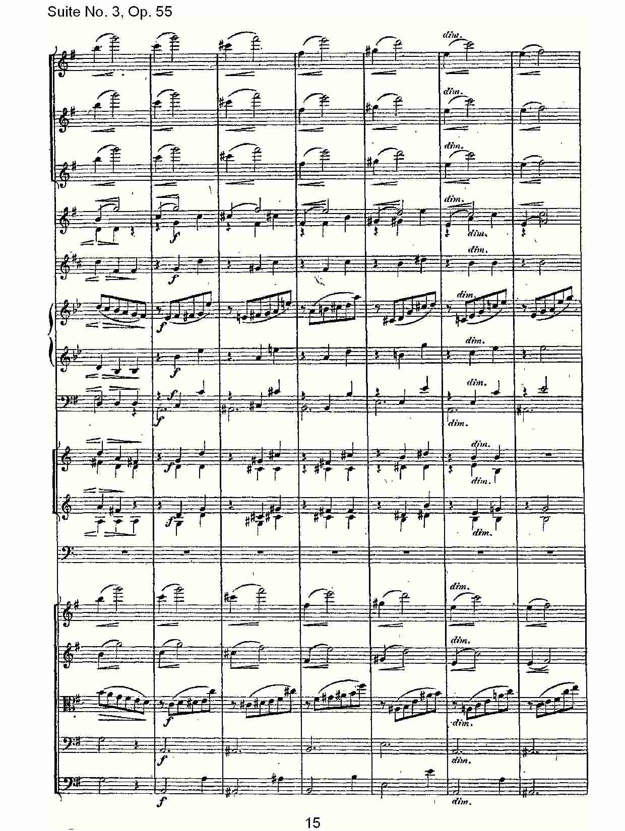 Suite No. 3, Op.55  第三套曲,Op.55第二乐章（三）