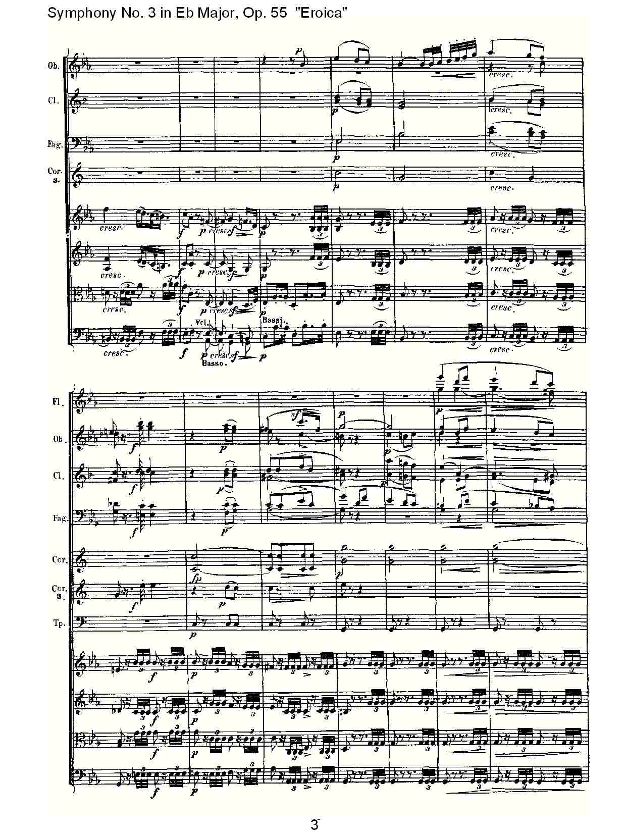 英雄交响曲即降E大调第三交响曲第二乐章