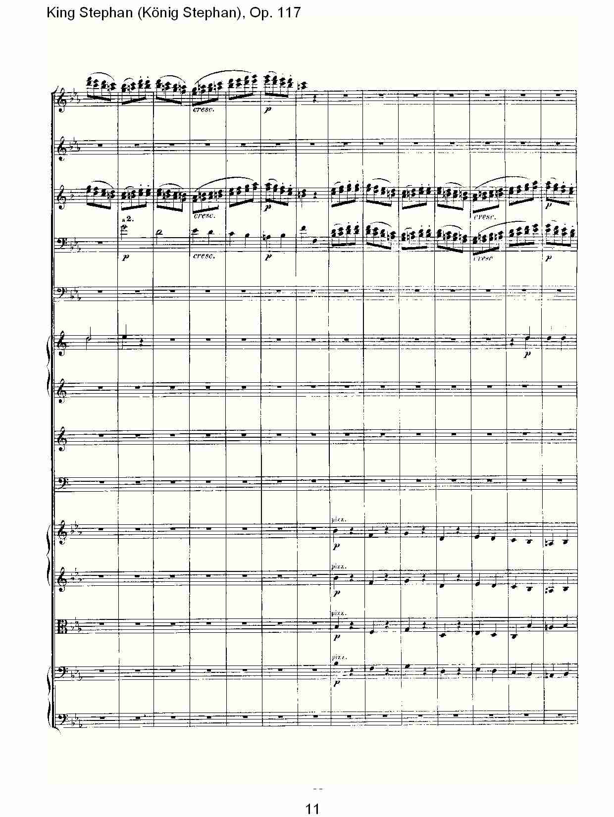 King Stephan (König Stephan), Op.117（二）