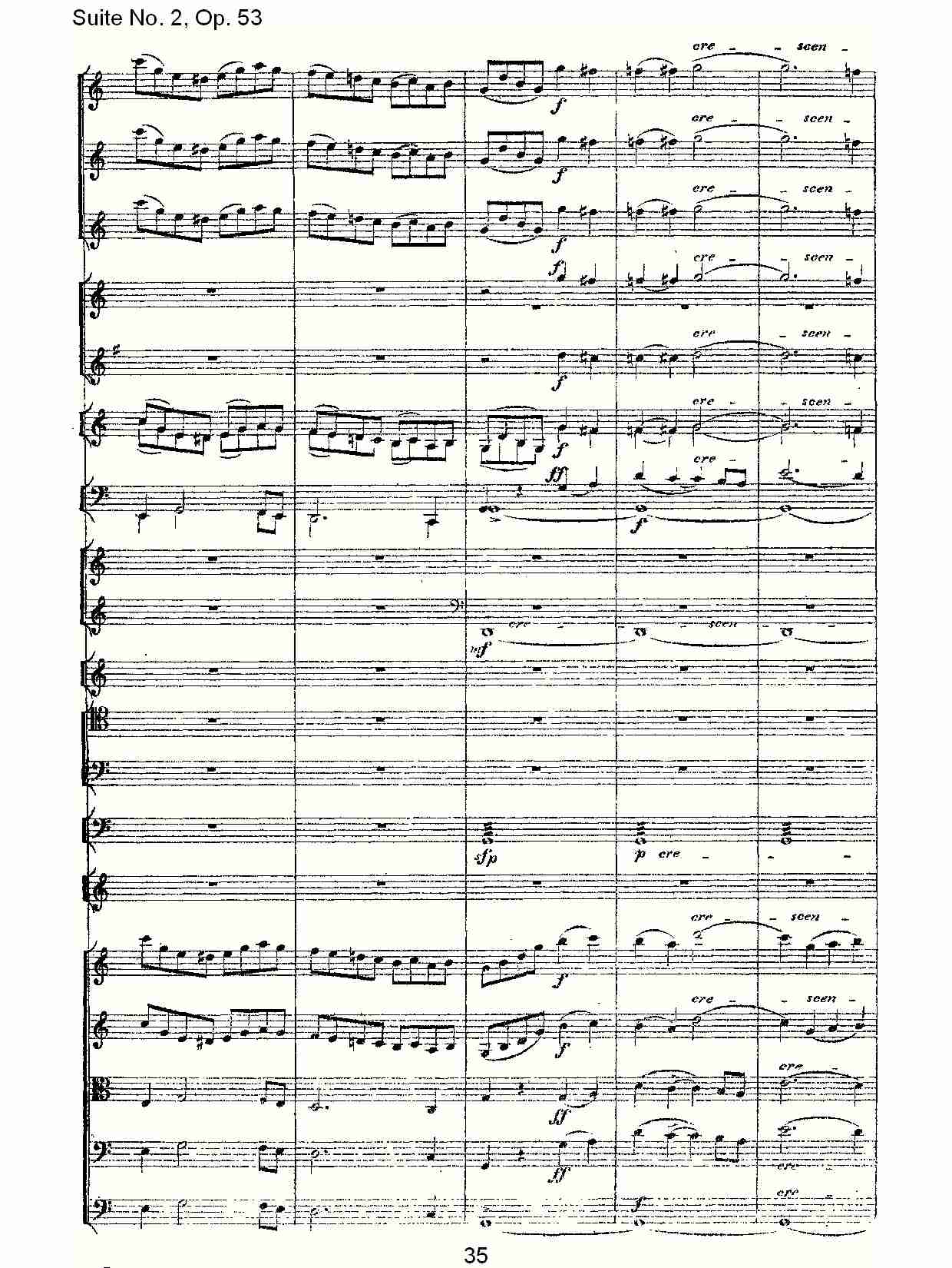 Suite No. 2, Op.53  第二套曲,Op.53第一乐章（七）