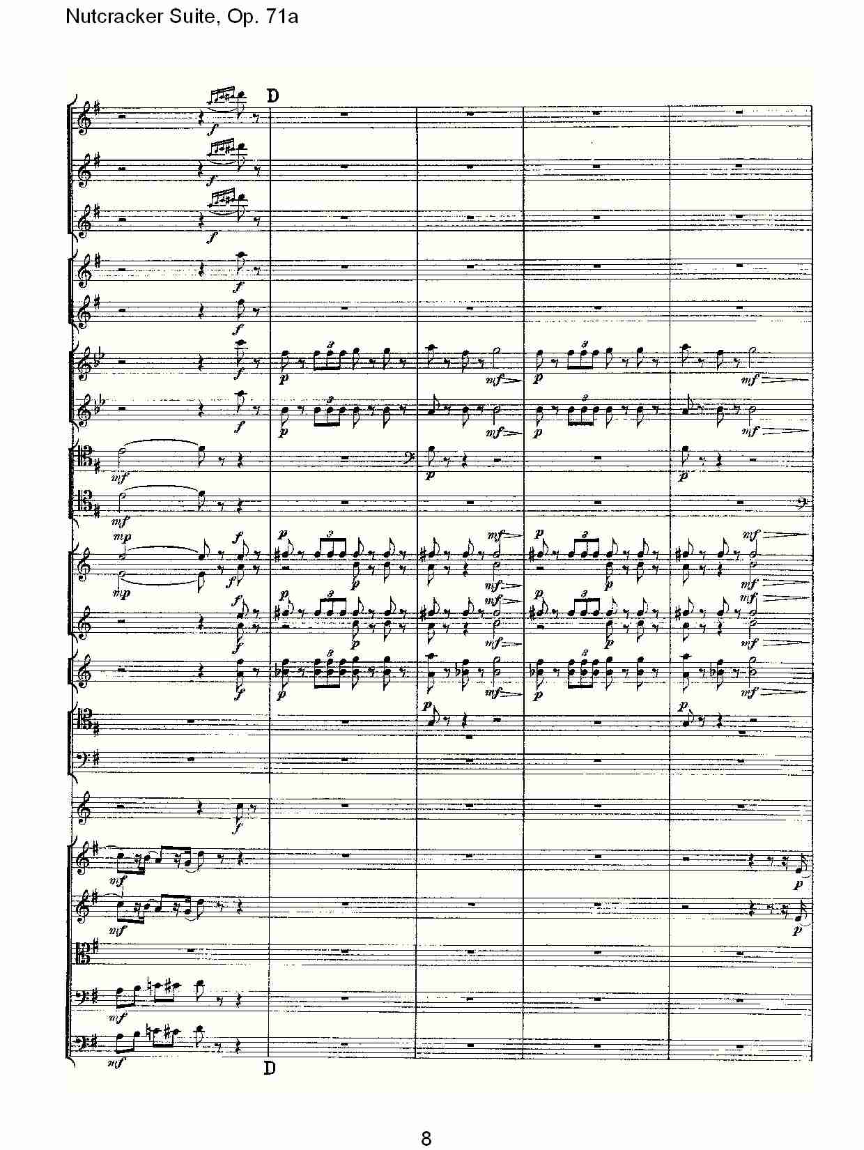 Nutcracker Suite, Op.71a   胡桃铗套曲，Op.71a第二乐章（二）