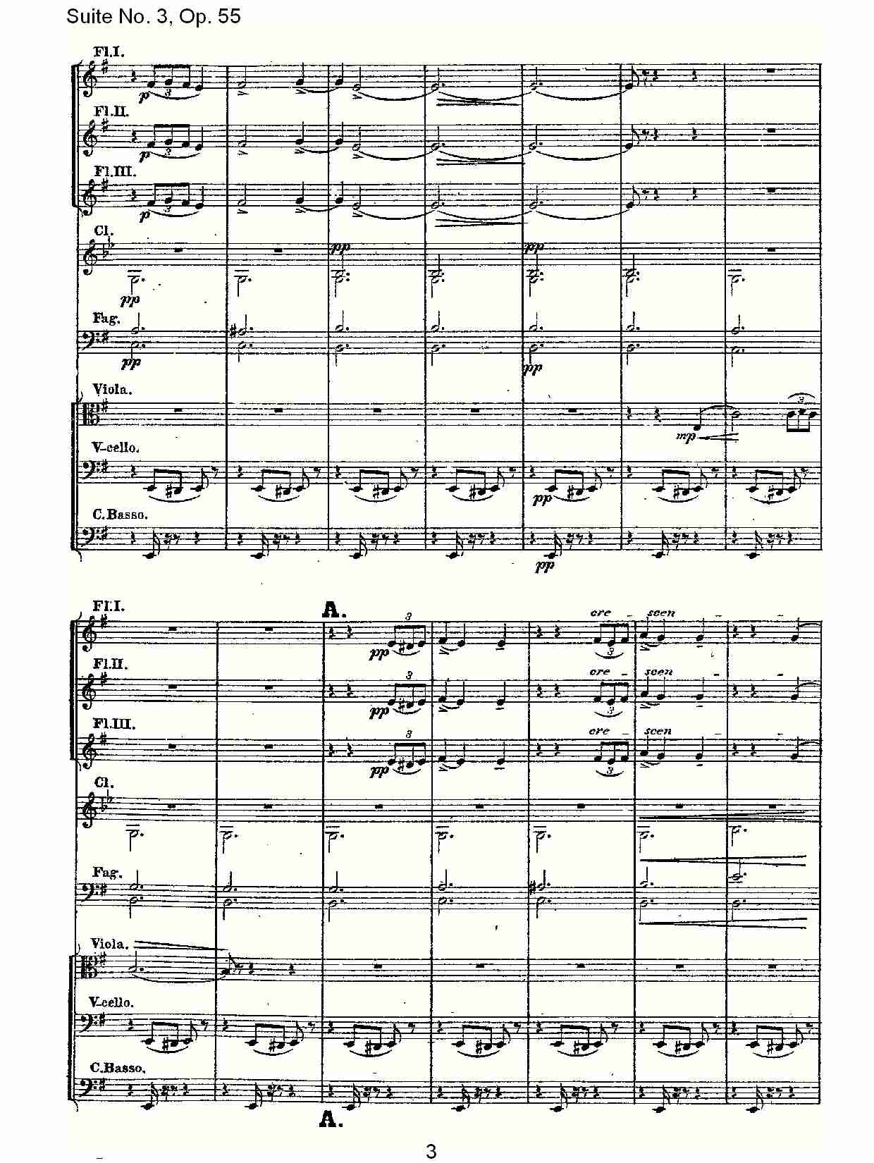 Suite No. 3, Op.55  第三套曲,Op.55第二乐章（一）