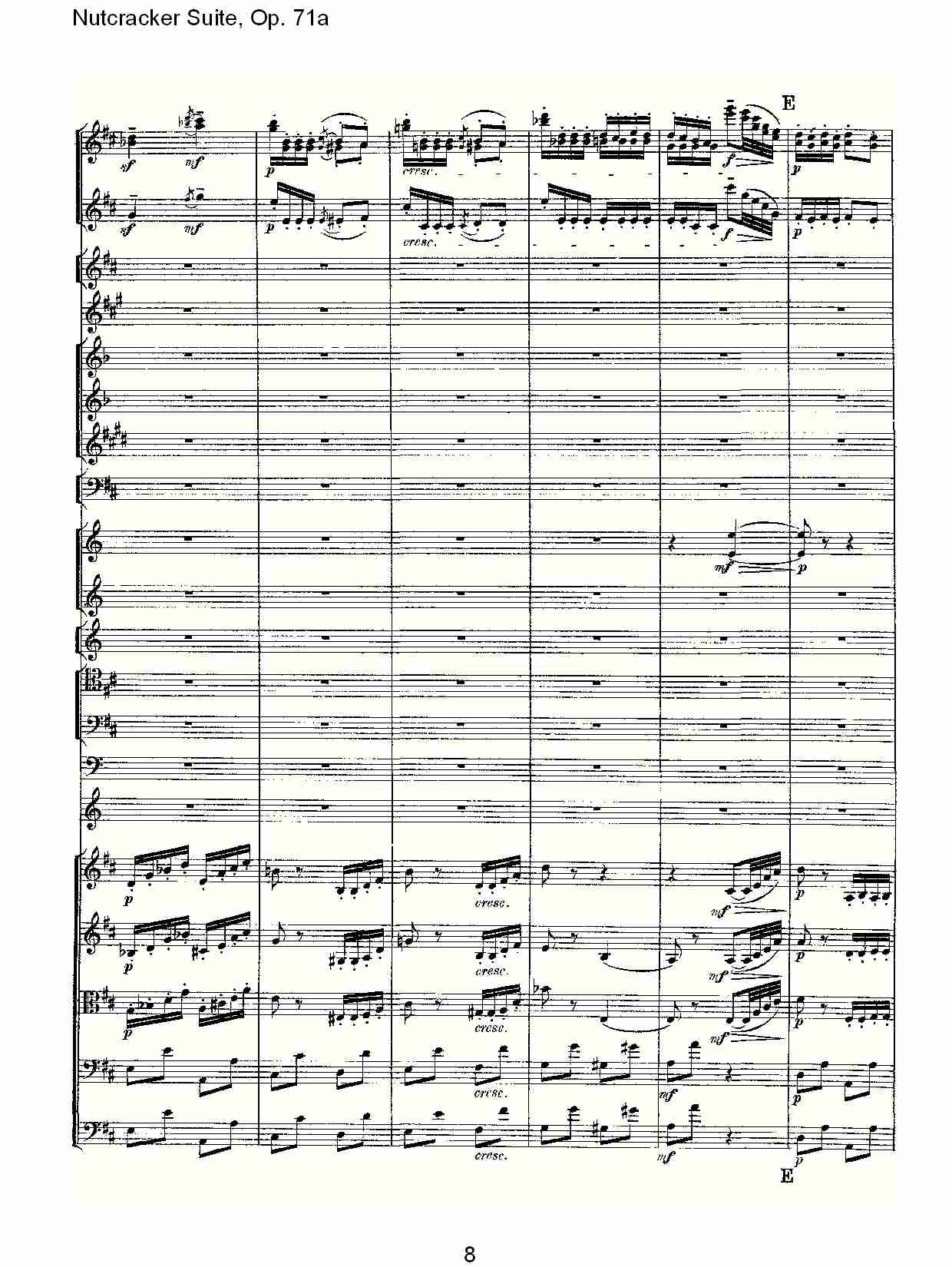 Nutcracker Suite, Op.71a   胡桃铗套曲，Op.71a第七乐章（二）