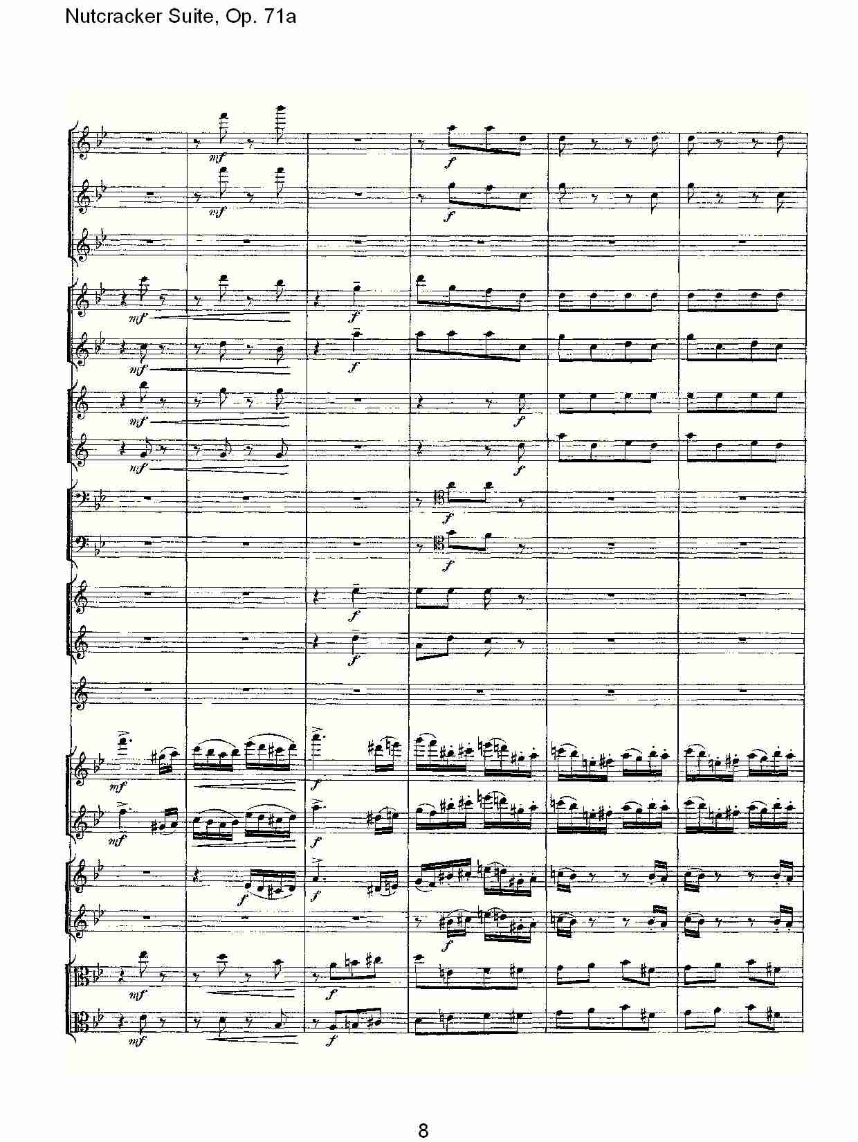 Nutcracker Suite, Op.71a   胡桃铗套曲，Op.71a第一乐章（二）
