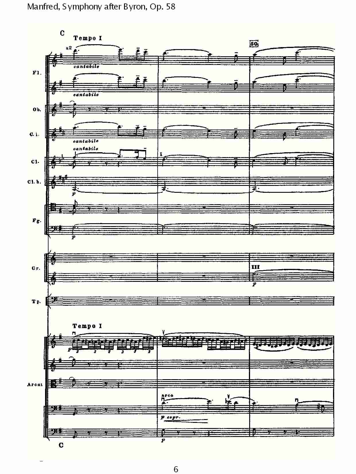 Manfred, Symphony after Byron, Op.58第三乐章（二）