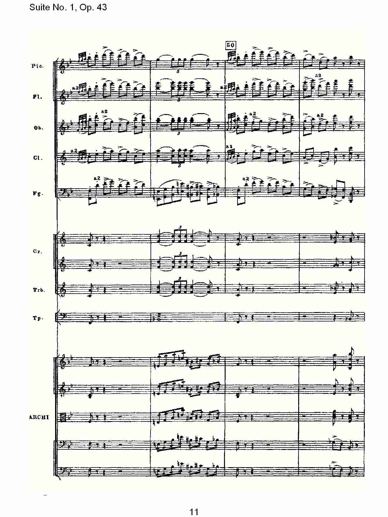 Suite No.1, Op.43   第一套曲,Op.43第五乐章（三）