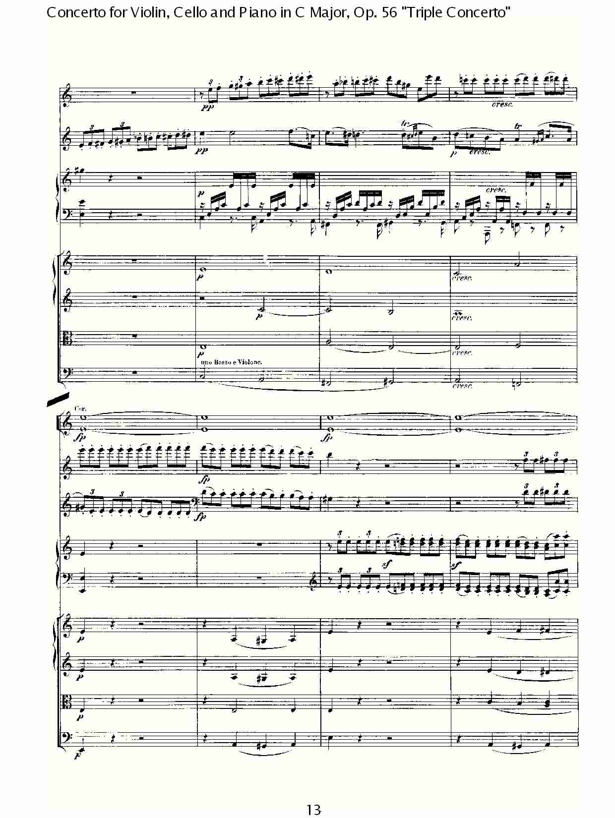 C大调大提琴与钢琴协奏曲 Op.56第一乐章(二)