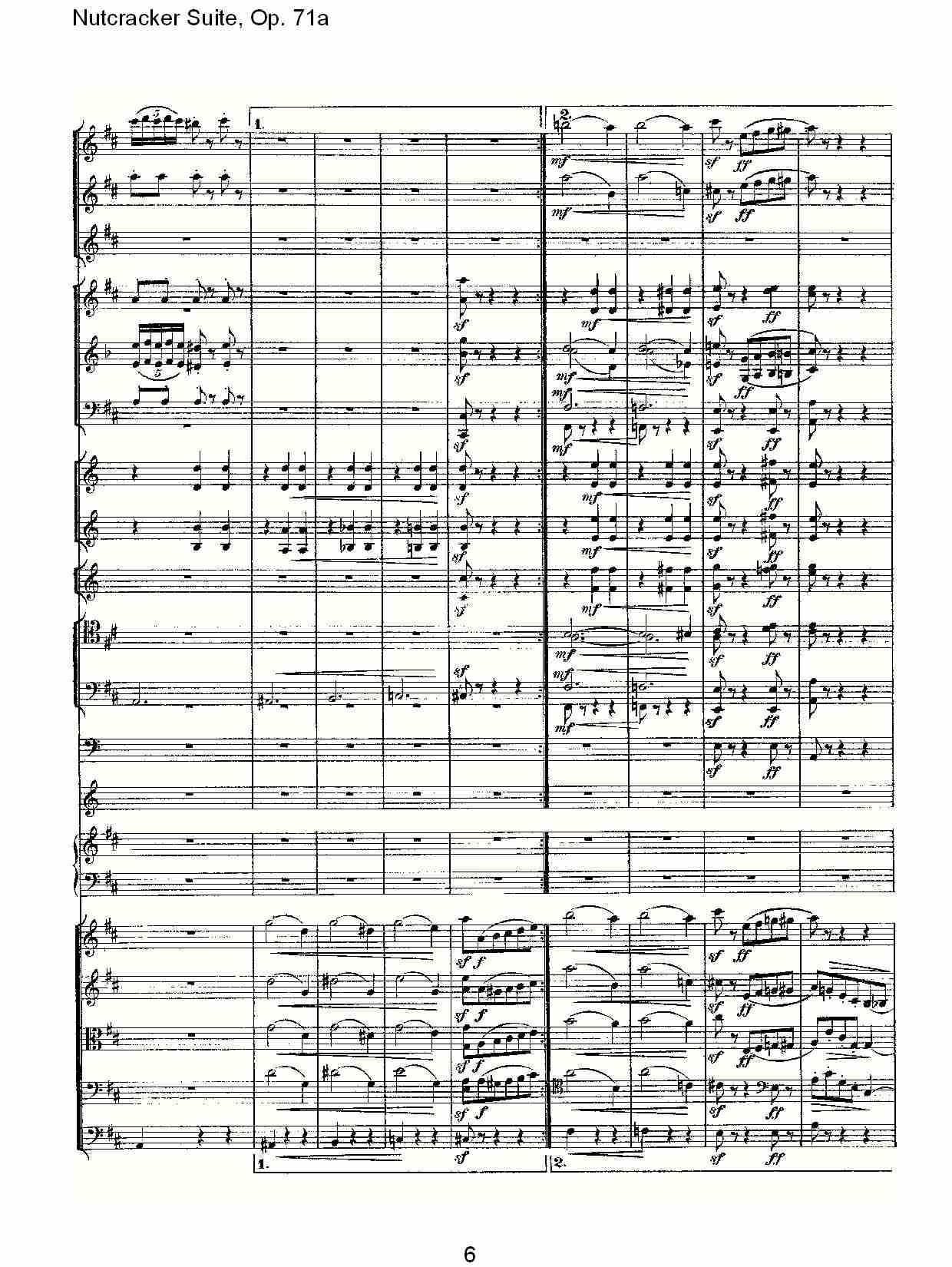 Nutcracker Suite, Op.71a   胡桃铗套曲，Op.71a第八乐章（二）