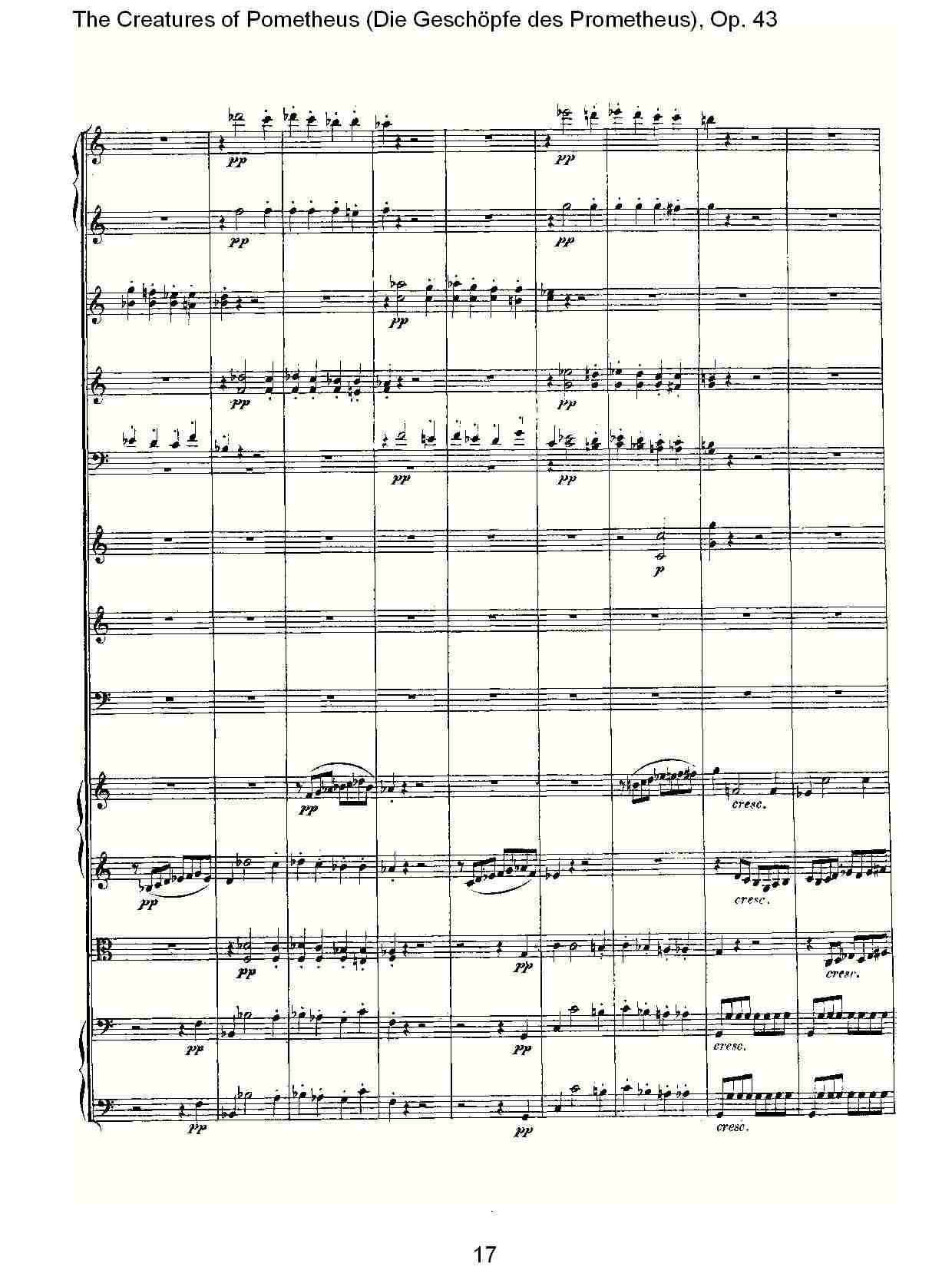 The Creatures of Pometheus Op.43（二）