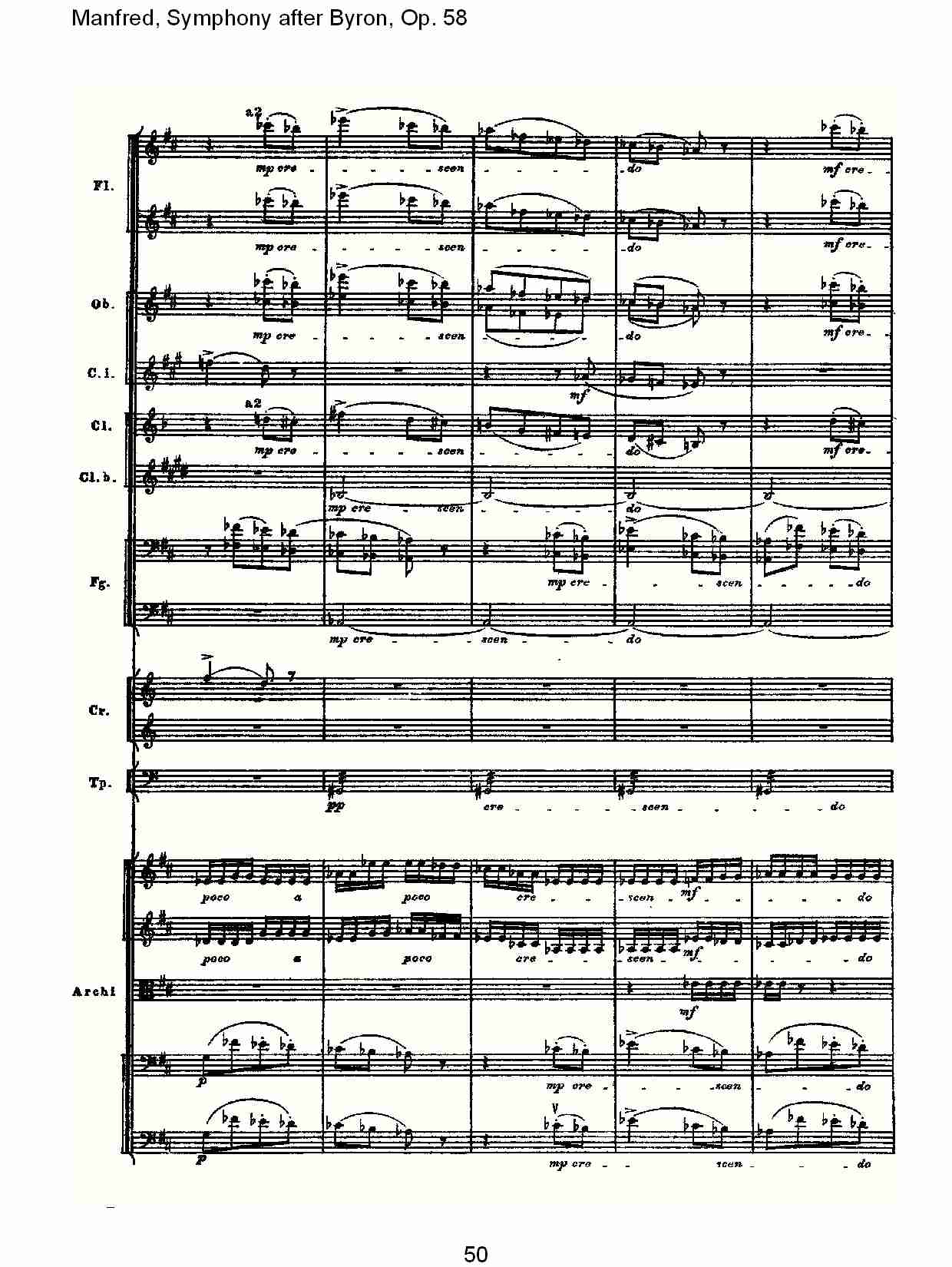 Manfred, Symphony after Byron, Op.58第二乐章（十）