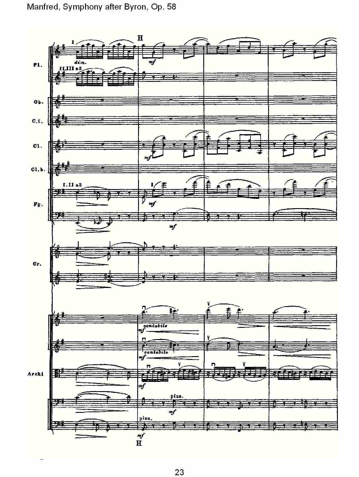 Manfred, Symphony after Byron, Op.58第三乐章（五）